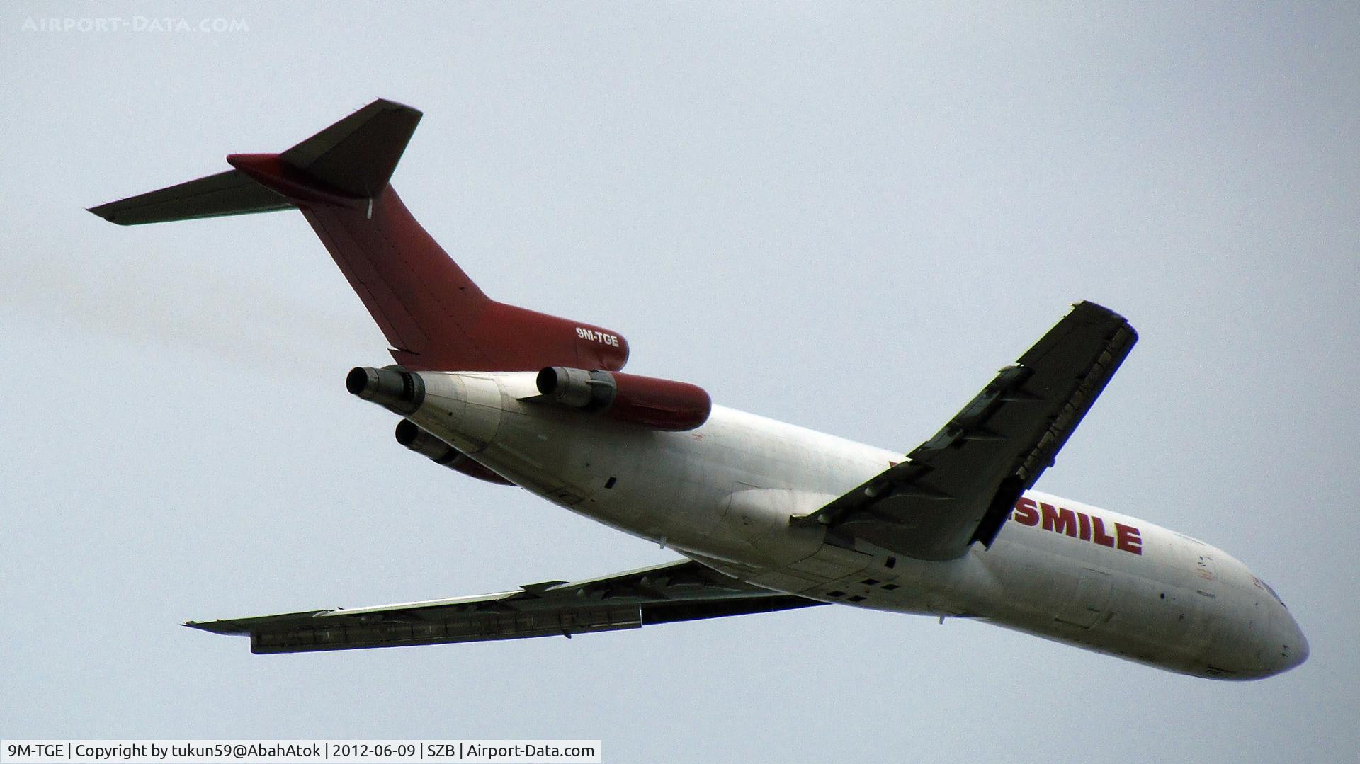 9M-TGE, 1979 Boeing 727-247F C/N 21697, Transmile Air Services