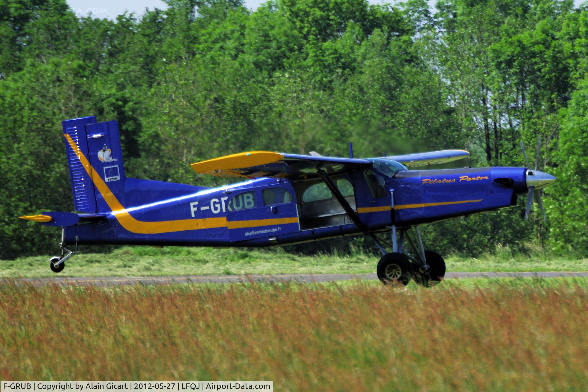 F-GRUB, Pilatus PC-6/B2-H4 Turbo Porter C/N 940, Landing