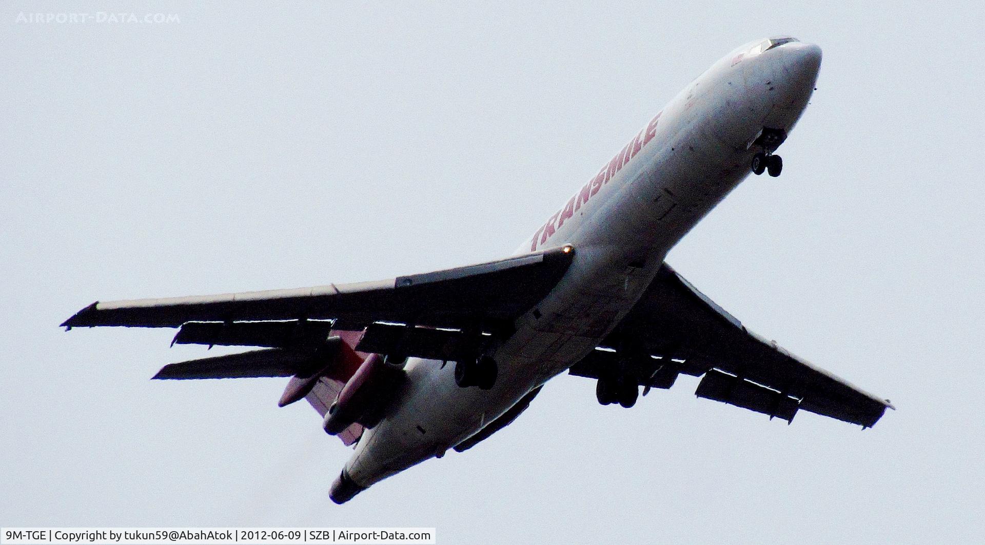 9M-TGE, 1979 Boeing 727-247F C/N 21697, Transmile Air Services
