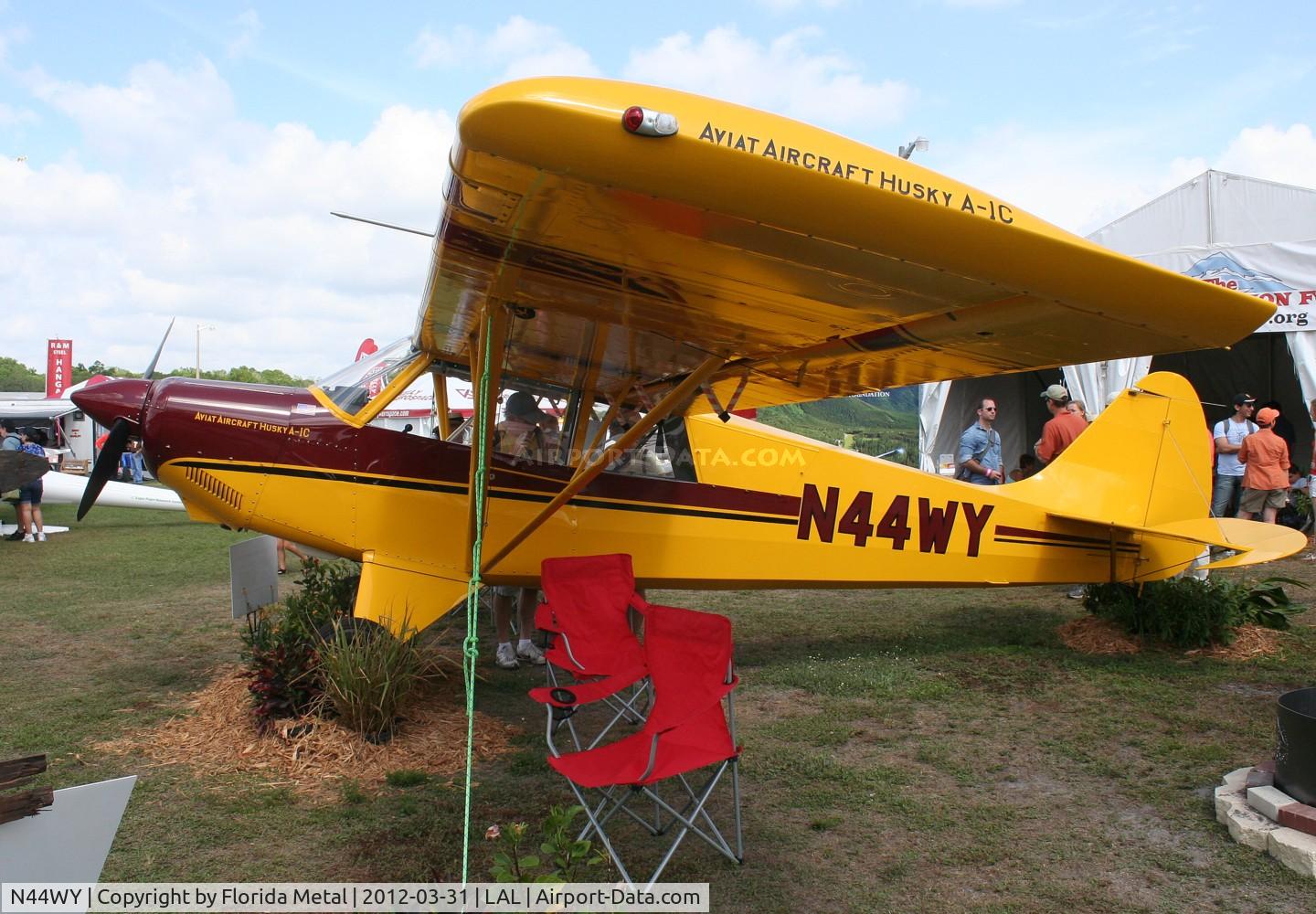 N44WY, 2008 Aviat A-1C-180 Husky C/N 3009, Aviat A-1C