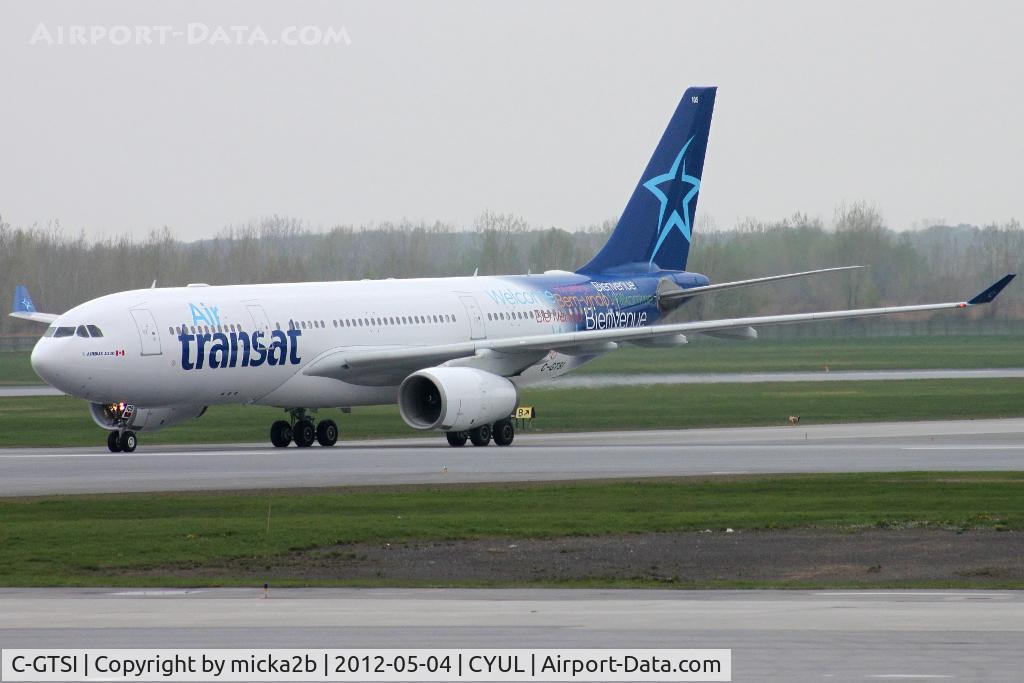 C-GTSI, 2001 Airbus A330-243 C/N 427, Taxiing. It's Airbus A330-243 c/n 427