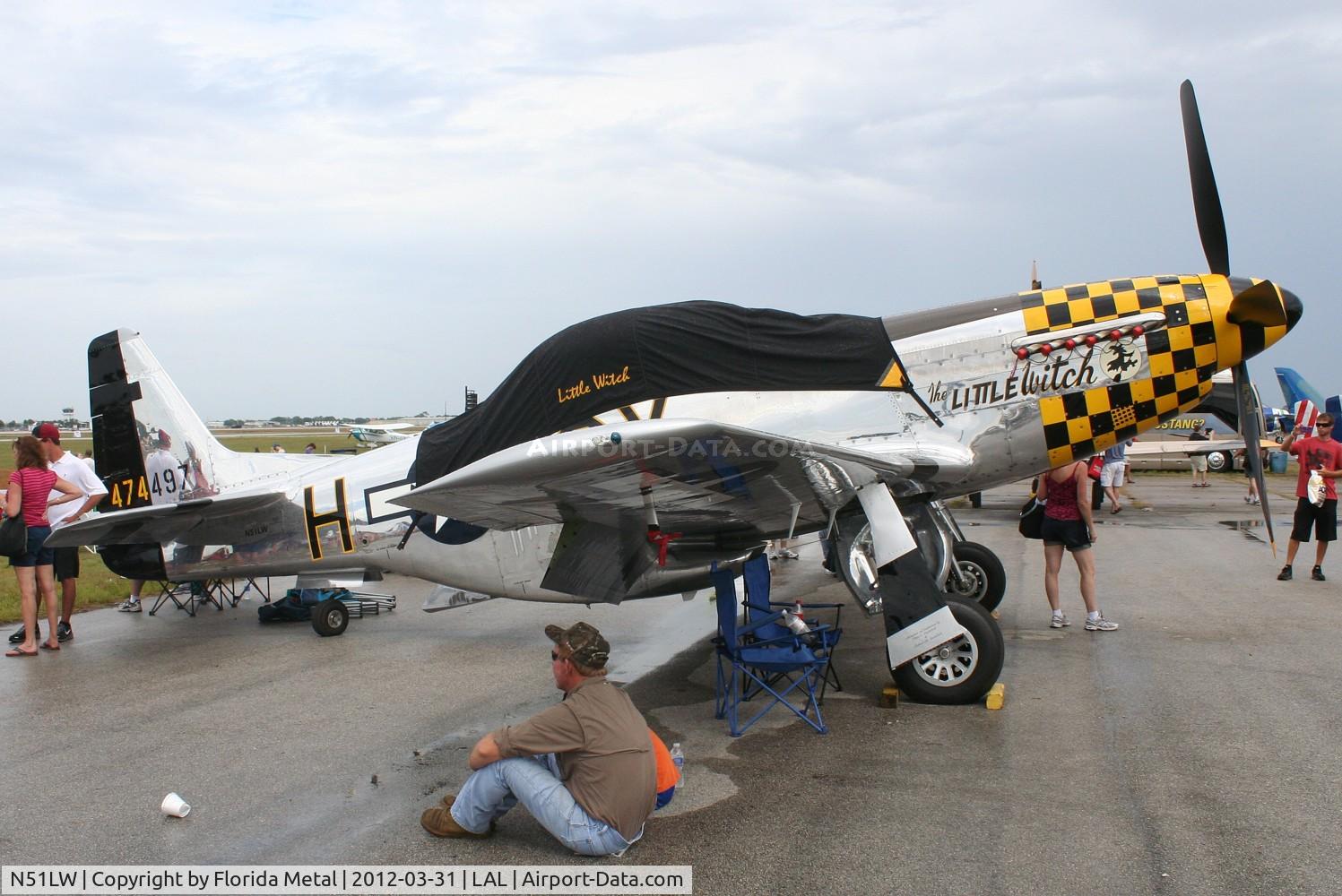 N51LW, 1962 North American P-51D Mustang C/N 122-41037, Little Witch