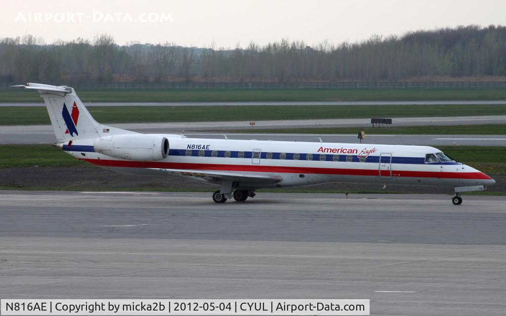 N816AE, 2002 Embraer ERJ-140LR (EMB-135KL) C/N 145552, Taxiing