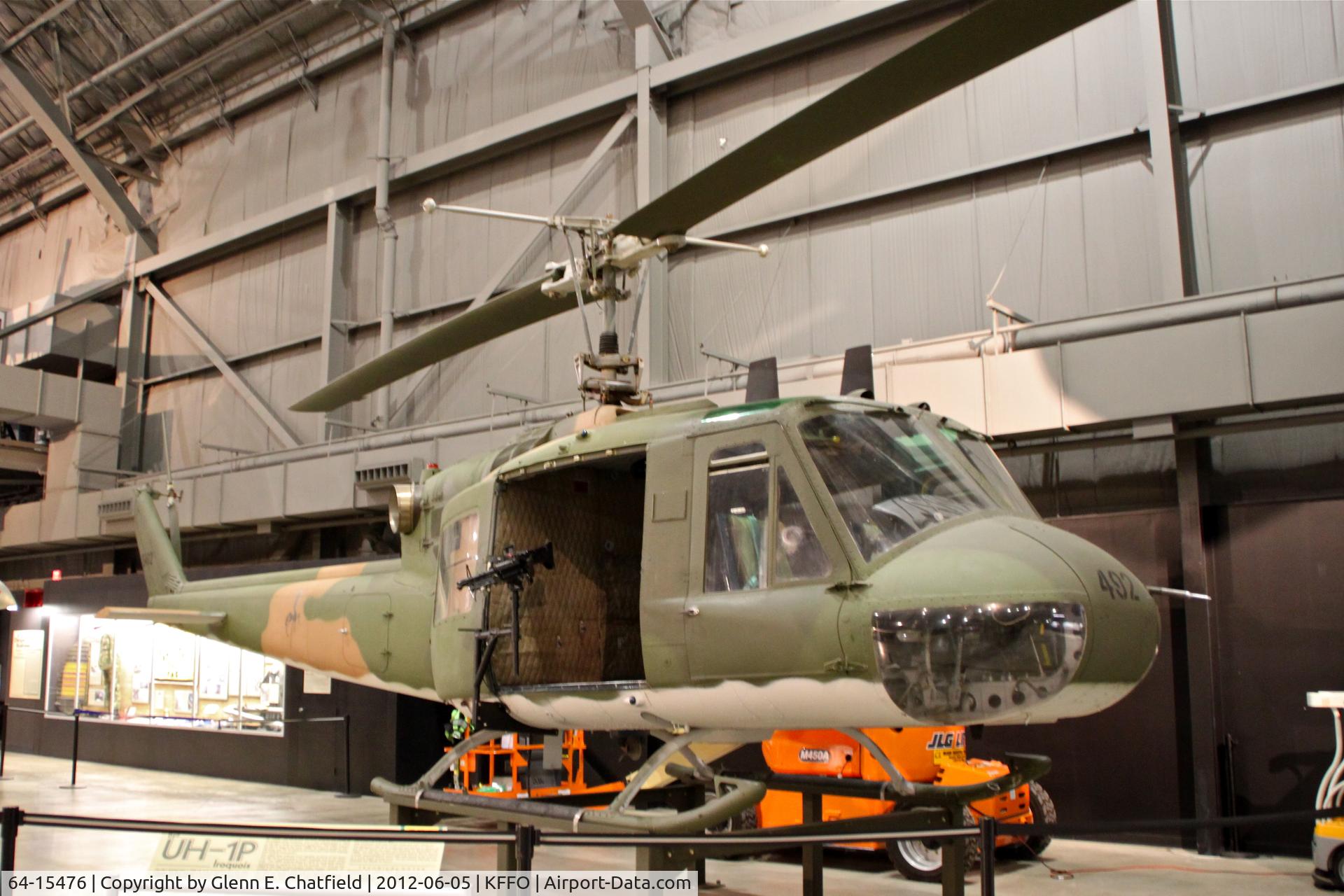 64-15476, 1964 Bell UH-1P Iroquois C/N 7026, At the Air Force Museum