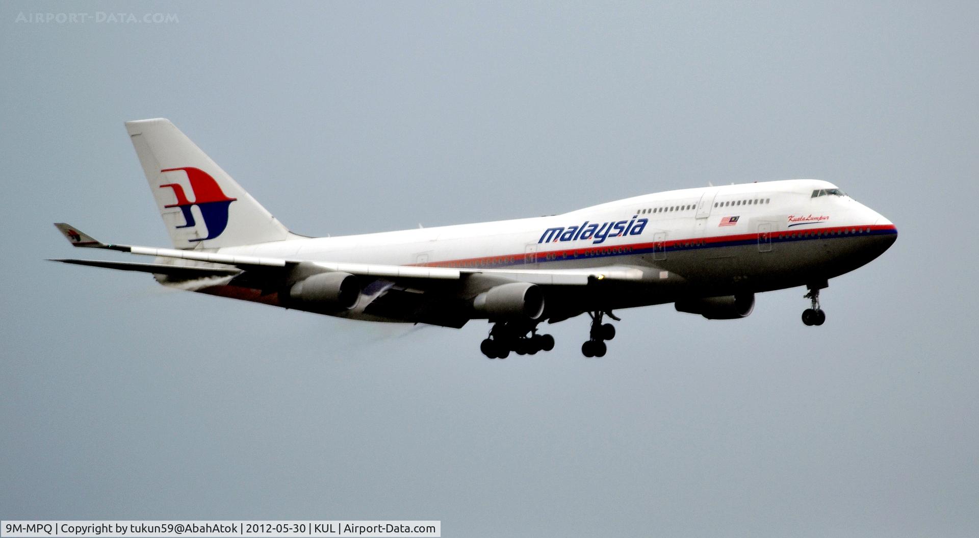 9M-MPQ, 2002 Boeing 747-4H6 C/N 29901, Malaysia Airlines