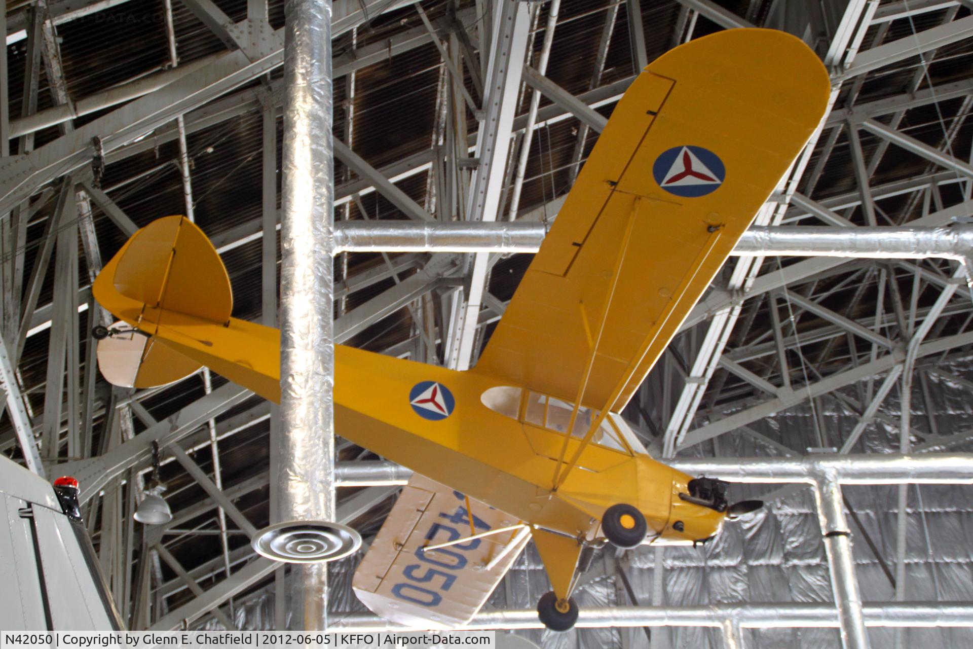 N42050, 1943 Piper L-4A Grasshopper (O-59A / J3C-65) C/N 8570, At the Air Force Museum