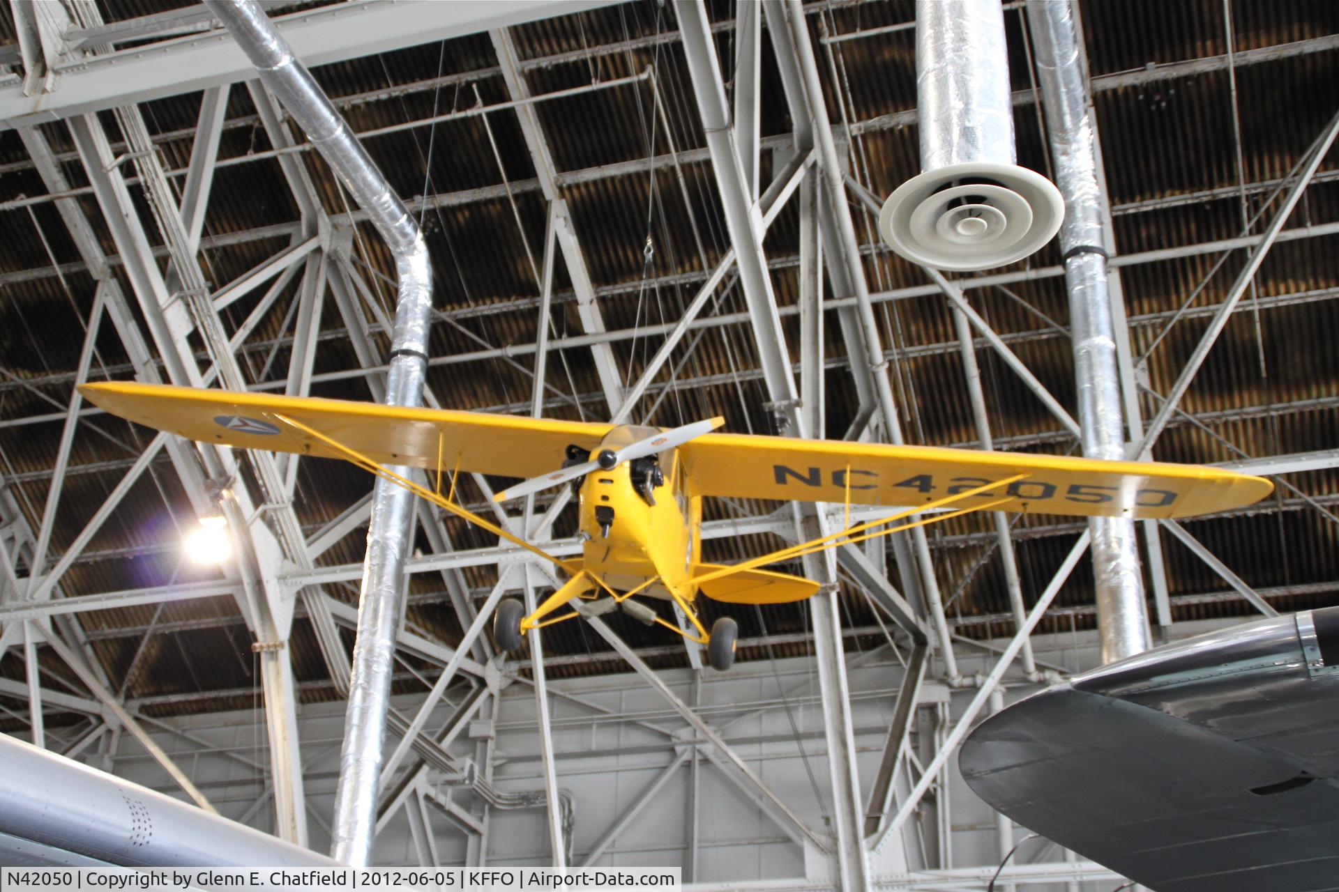 N42050, 1943 Piper L-4A Grasshopper (O-59A / J3C-65) C/N 8570, At the Air Force Museum