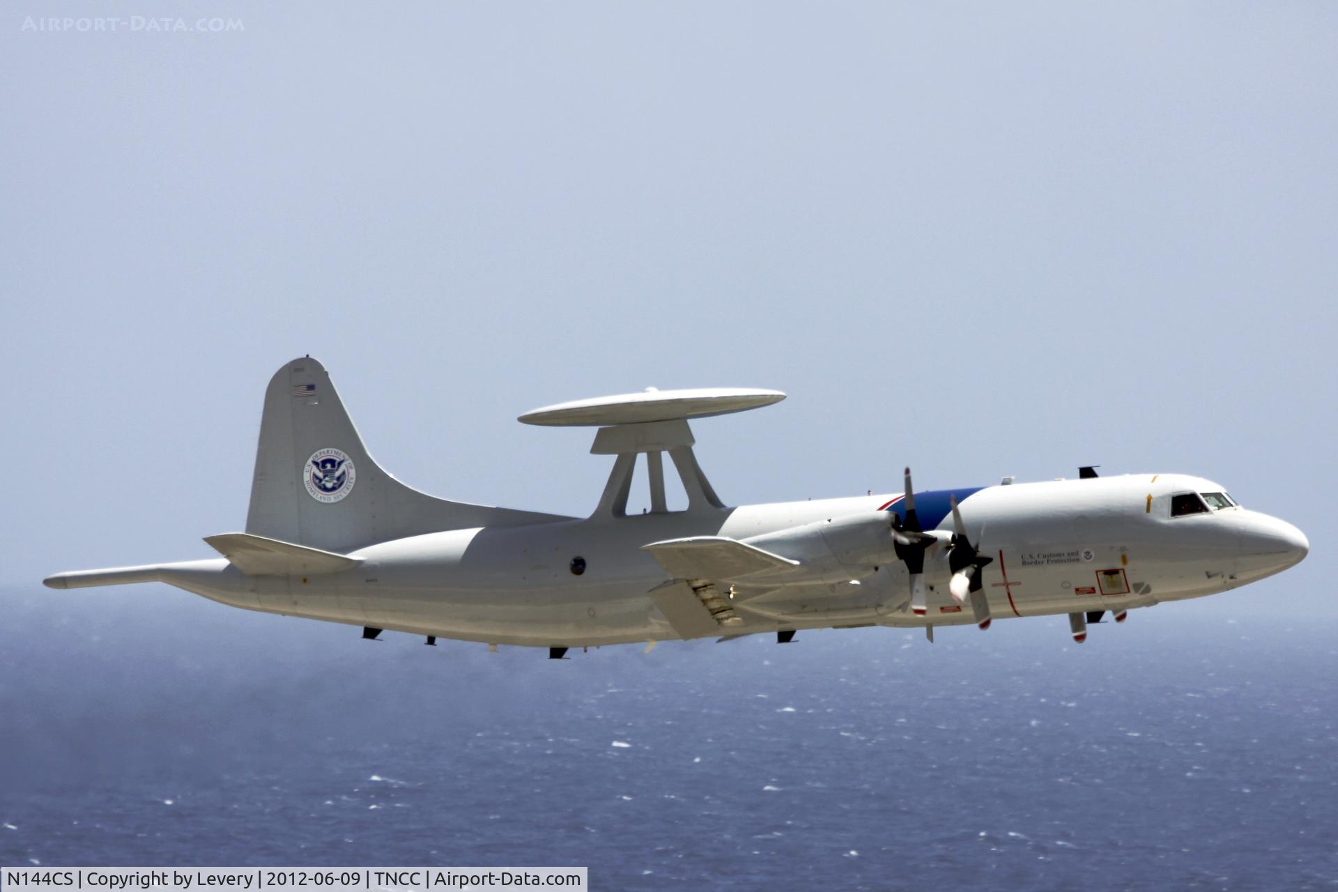 N144CS, Lockheed P-3 AEW&C C/N 185-5242, Gone flying!!