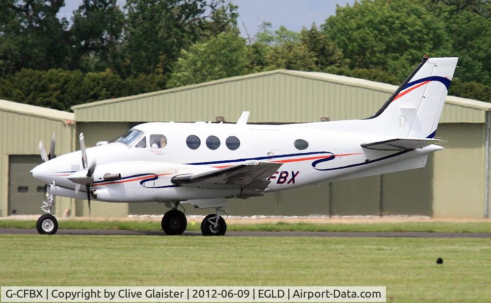 G-CFBX, 2008 Hawker Beechcraft C90GTI King Air King Air C/N LJ-1890, Ex: N3400H > G-CFBX - Originally owned to, Eastern Airways (UK) Ltd in September 2008 and in private hands since May 2009.