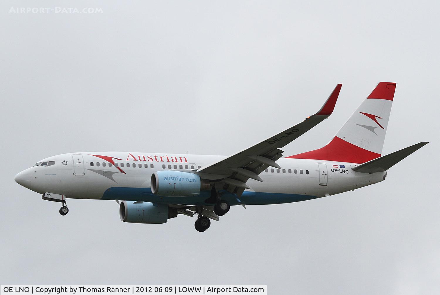 OE-LNO, 2001 Boeing 737-7Z9 C/N 30419, Austrian Airlines Boeing 737