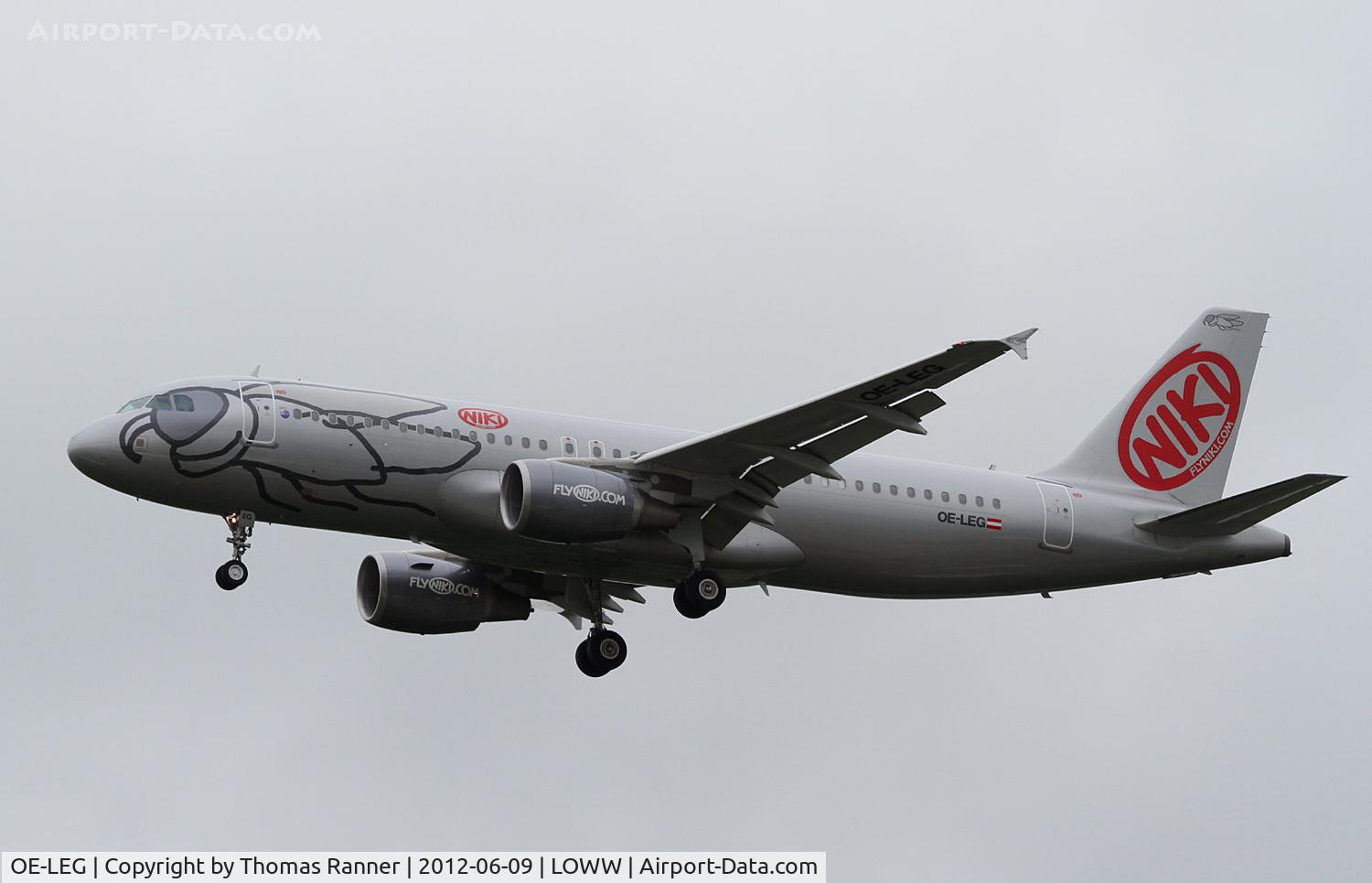 OE-LEG, 2010 Airbus A320-214 C/N 4581, Niki Airbus A320