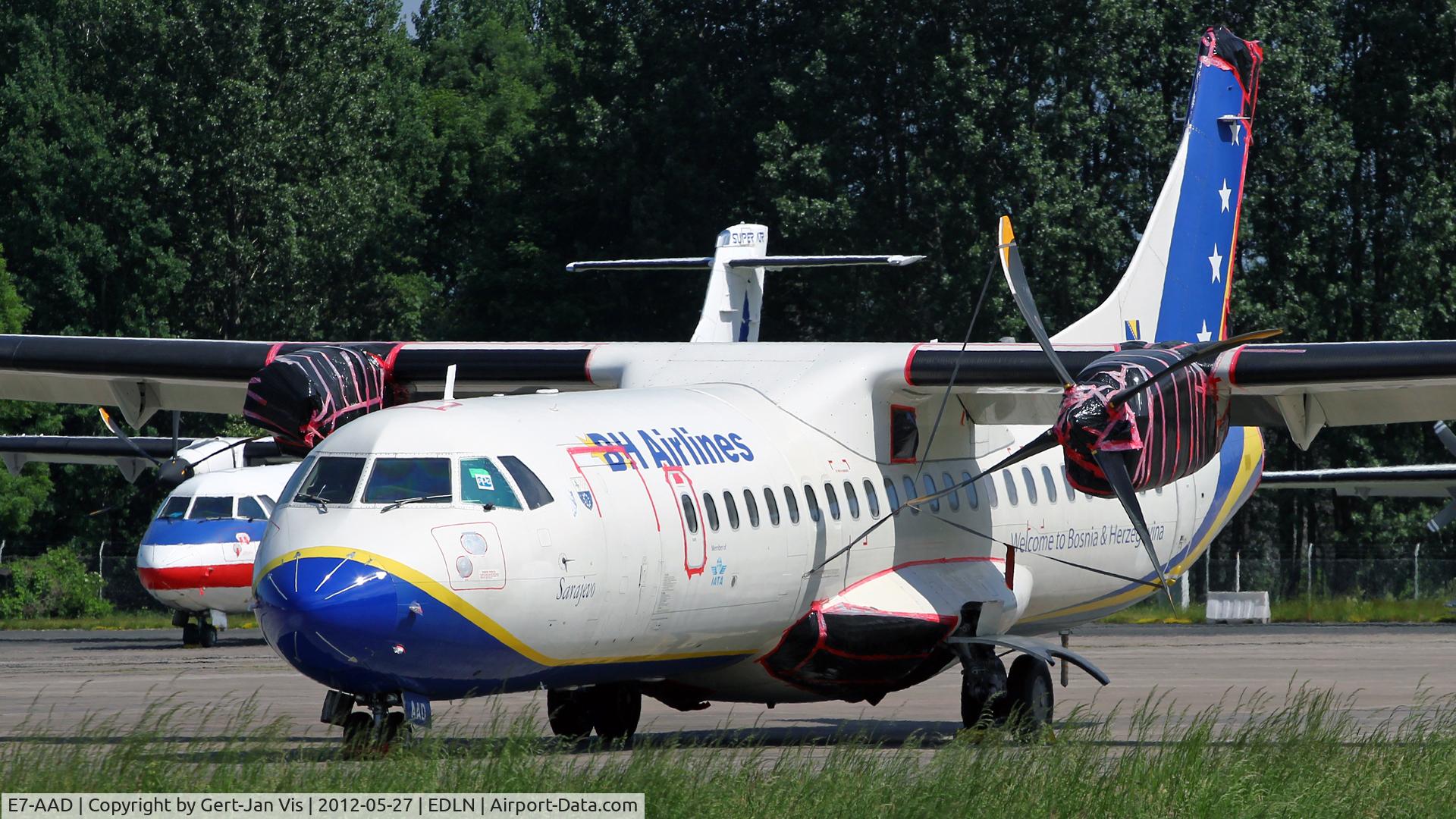 E7-AAD, 1995 ATR 72-212 C/N 464, Awaiting better times