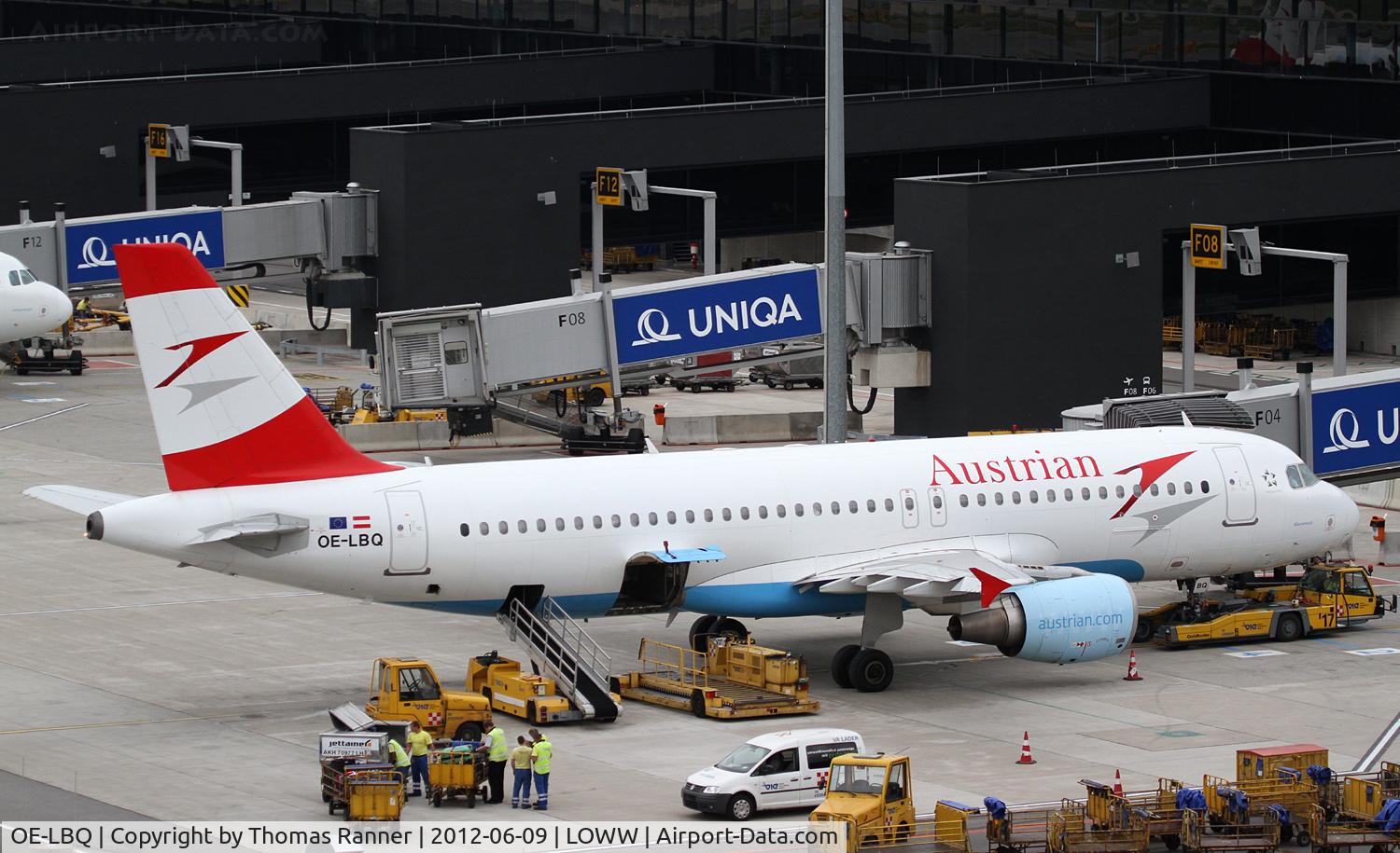OE-LBQ, 1999 Airbus A320-214 C/N 1137, Austrian Airlines Airbus A320
