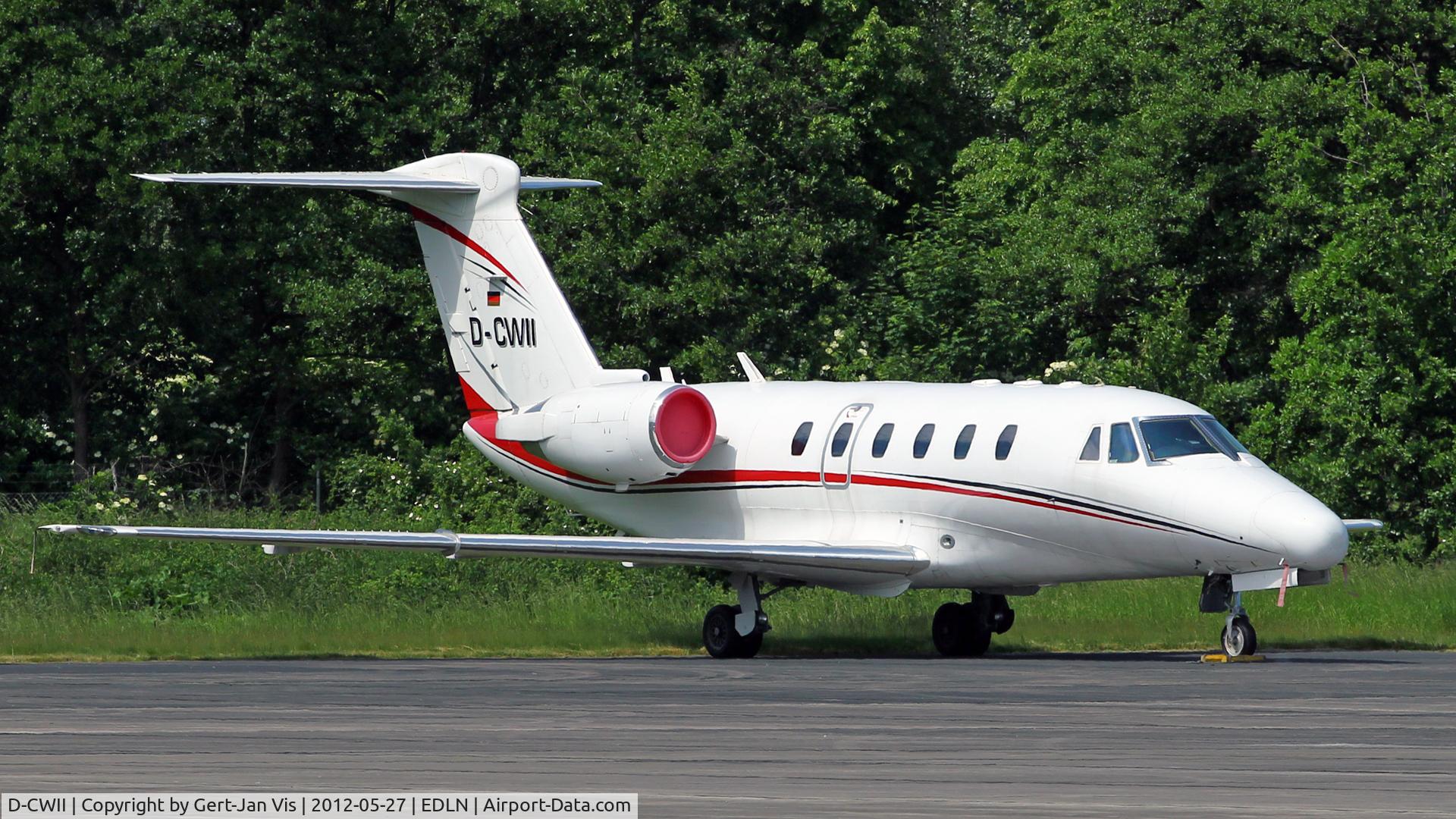 D-CWII, 1998 Cessna 650 Citation VII C/N 650-7090, A day off...