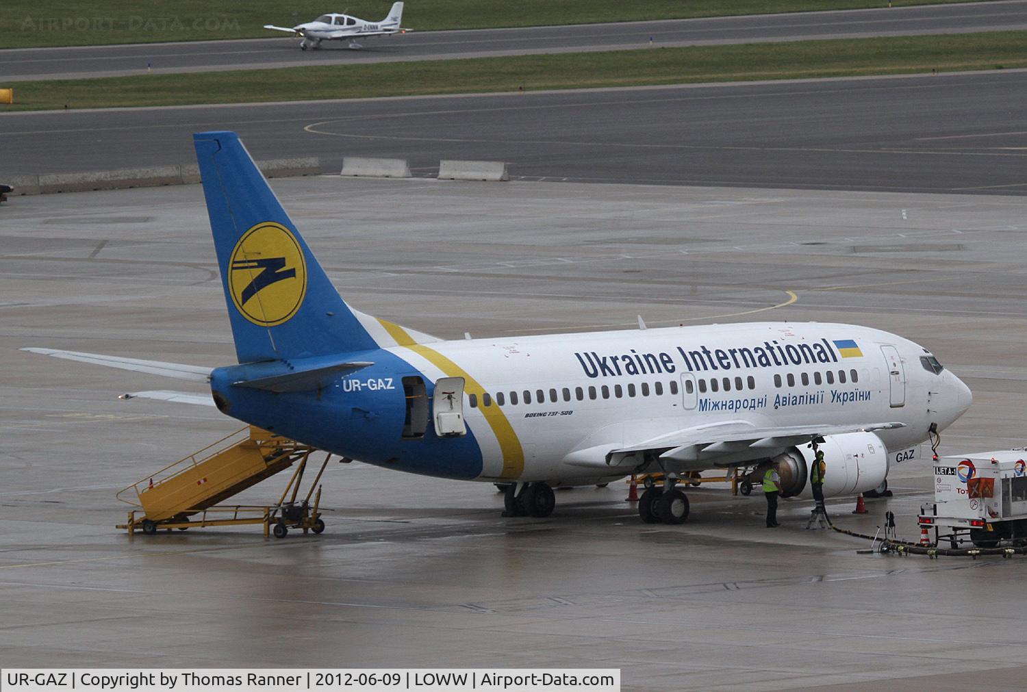 UR-GAZ, 1992 Boeing 737-55D C/N 27418, Ukraine International Boeing 737