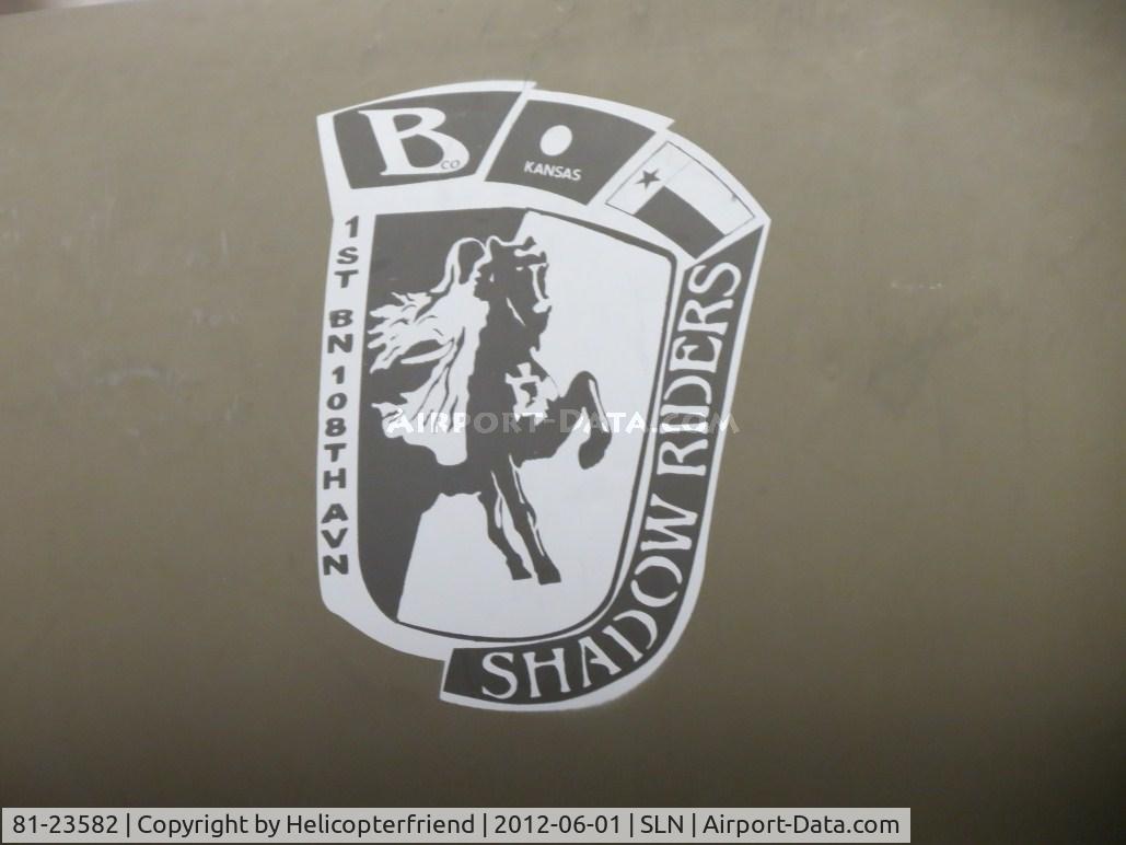 81-23582, 1981 Sikorsky UH-60A Black Hawk C/N 70.303, Shadow Riders KS NG