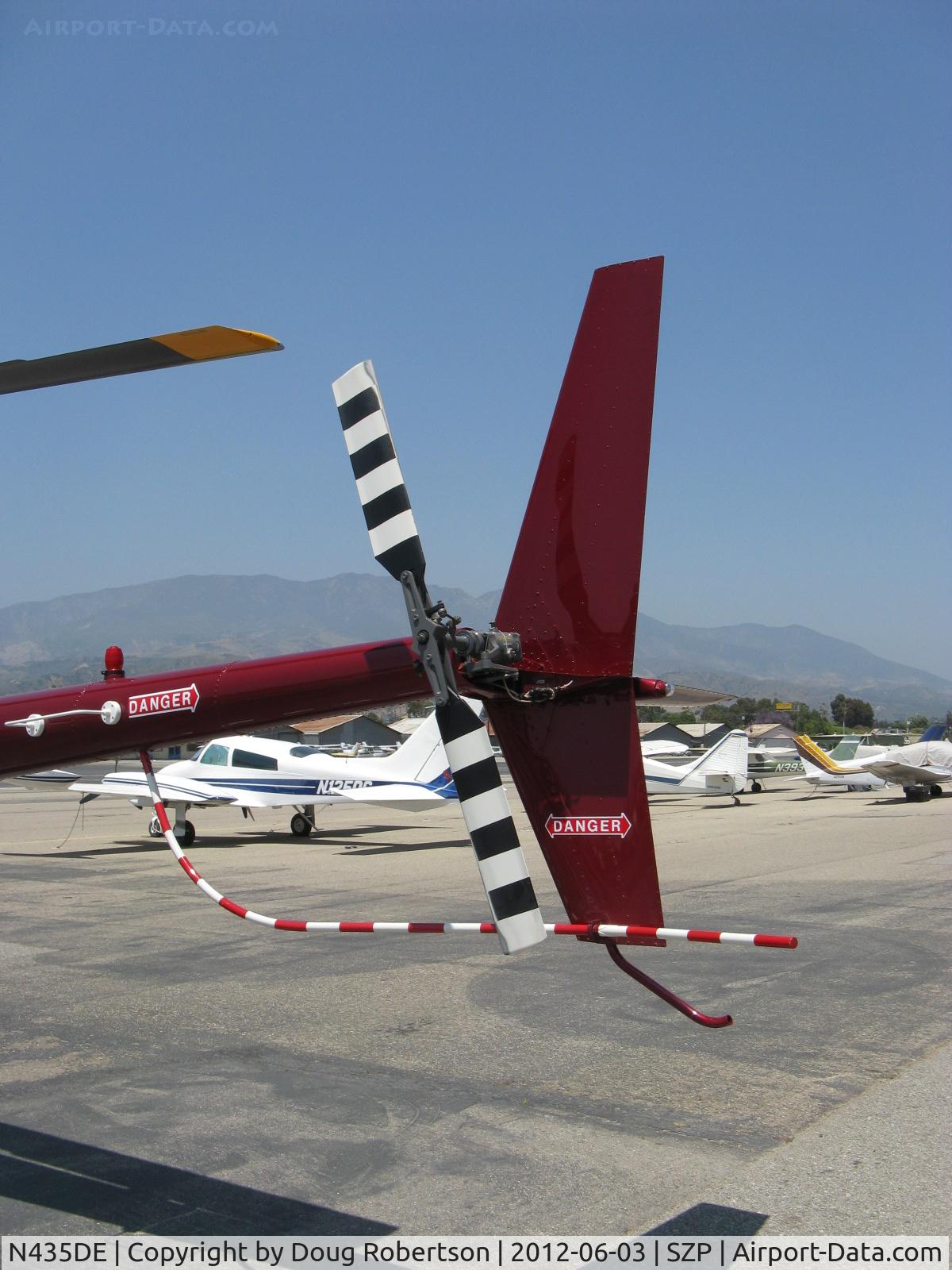 N435DE, 2005 Robinson R44 Raven II C/N 10605, 2005 Robinson R44 RAVEN II, Lycoming IO-540 derated to 245 Hp for takeoff, 205 Hp continuous, anti-torque rotor