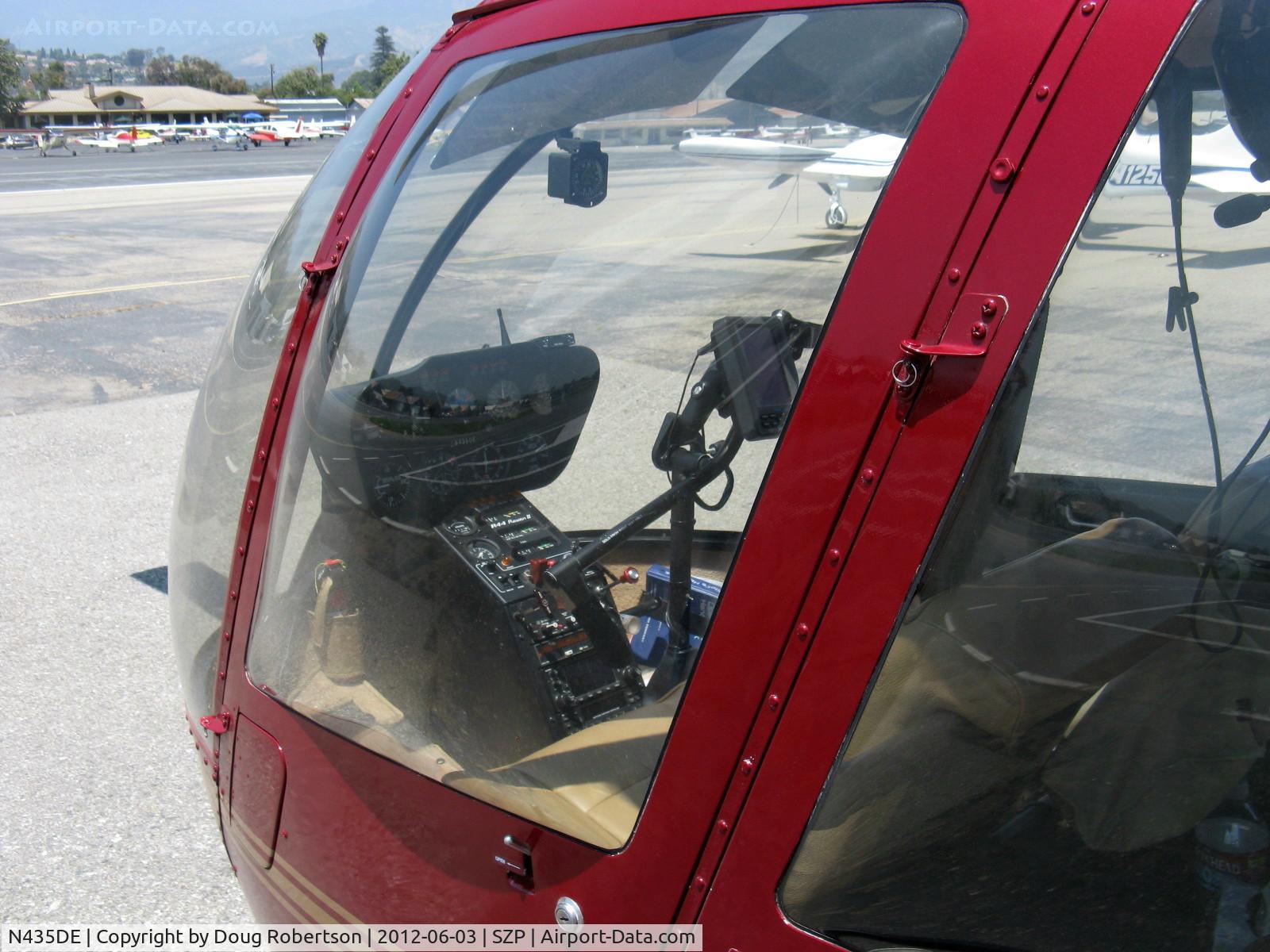 N435DE, 2005 Robinson R44 Raven II C/N 10605, 2005 Robinson R44 RAVEN II, Lycoming IO-540 derated to 245 Hp for takeoff, 205 Hp continuous, panels