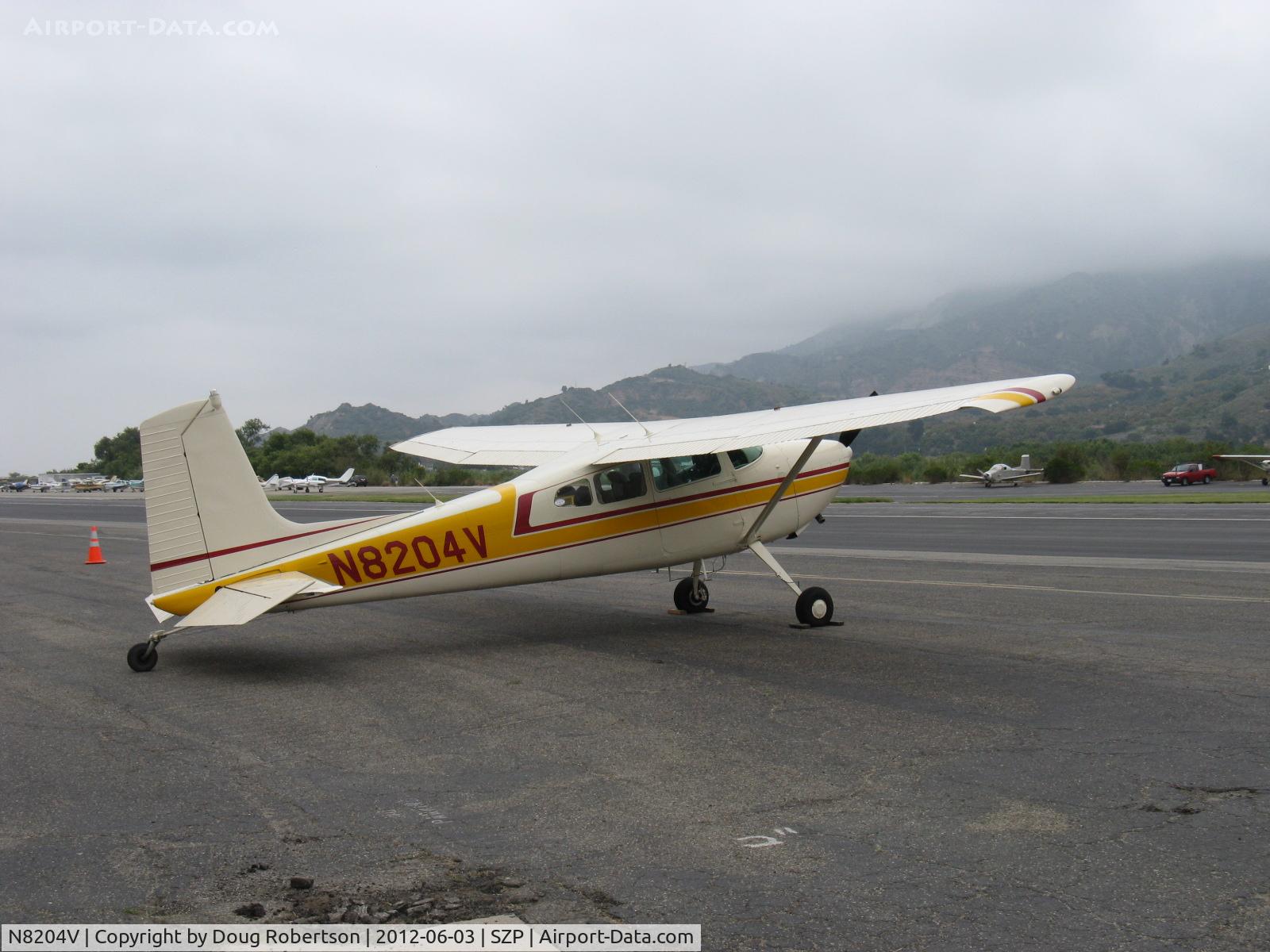 N8204V, 1966 Cessna 180H Skywagon C/N 18051706, 1966 Cessna 180H, Continental O-470 230 Hp