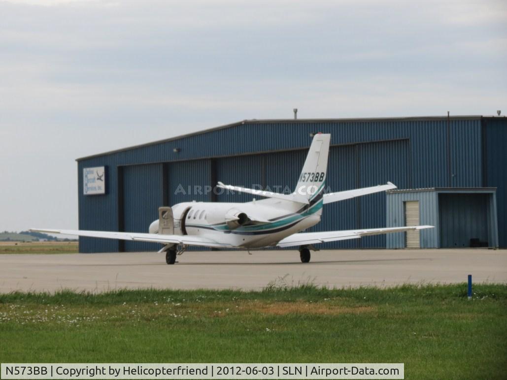 N573BB, 1991 Cessna 560 Citation V C/N 560-0108, Parked near the southside
