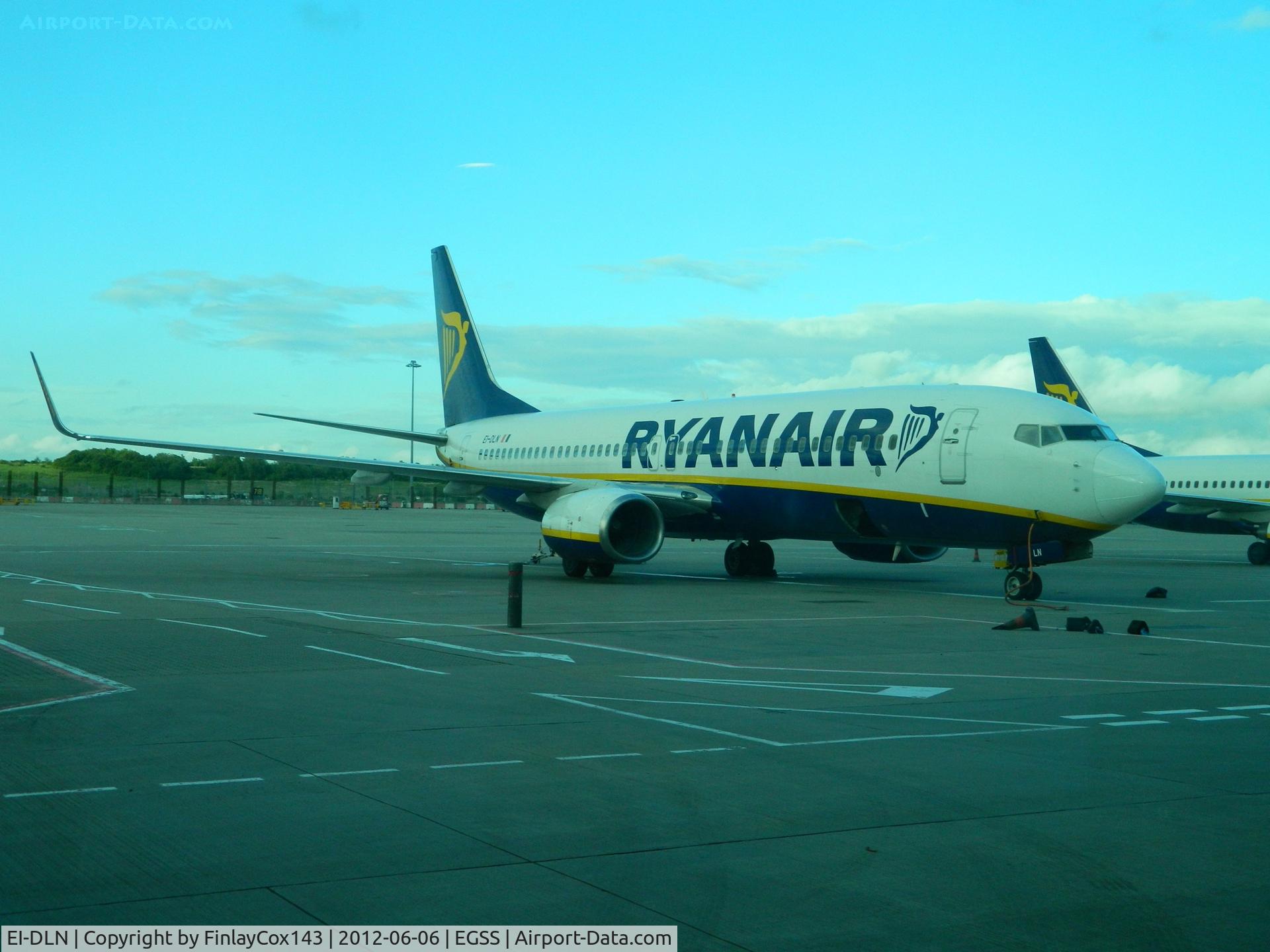 EI-DLN, 2006 Boeing 737-8AS C/N 33595, Ryanair Boeing 737-8AS at London Stansted.