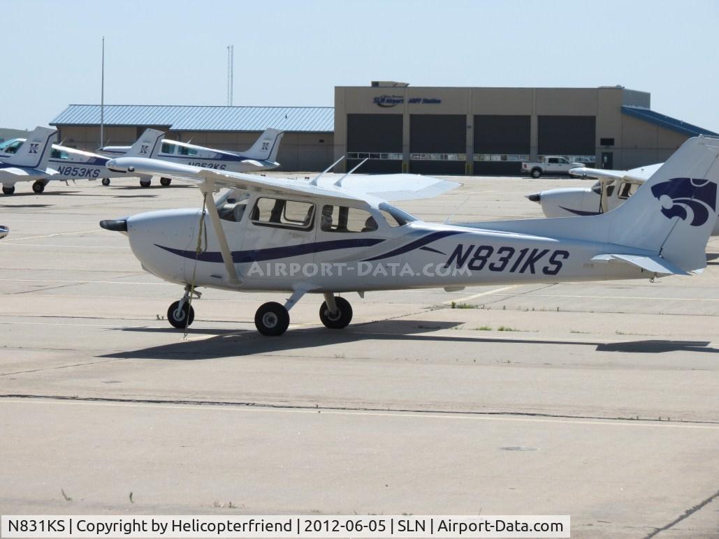 N831KS, Cessna 172S C/N 172S11107, Parked at KS hanger