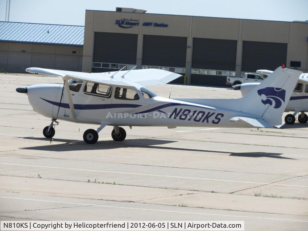 N810KS, 2005 Cessna 172R C/N 17281244, Parked at KS hanger parking area