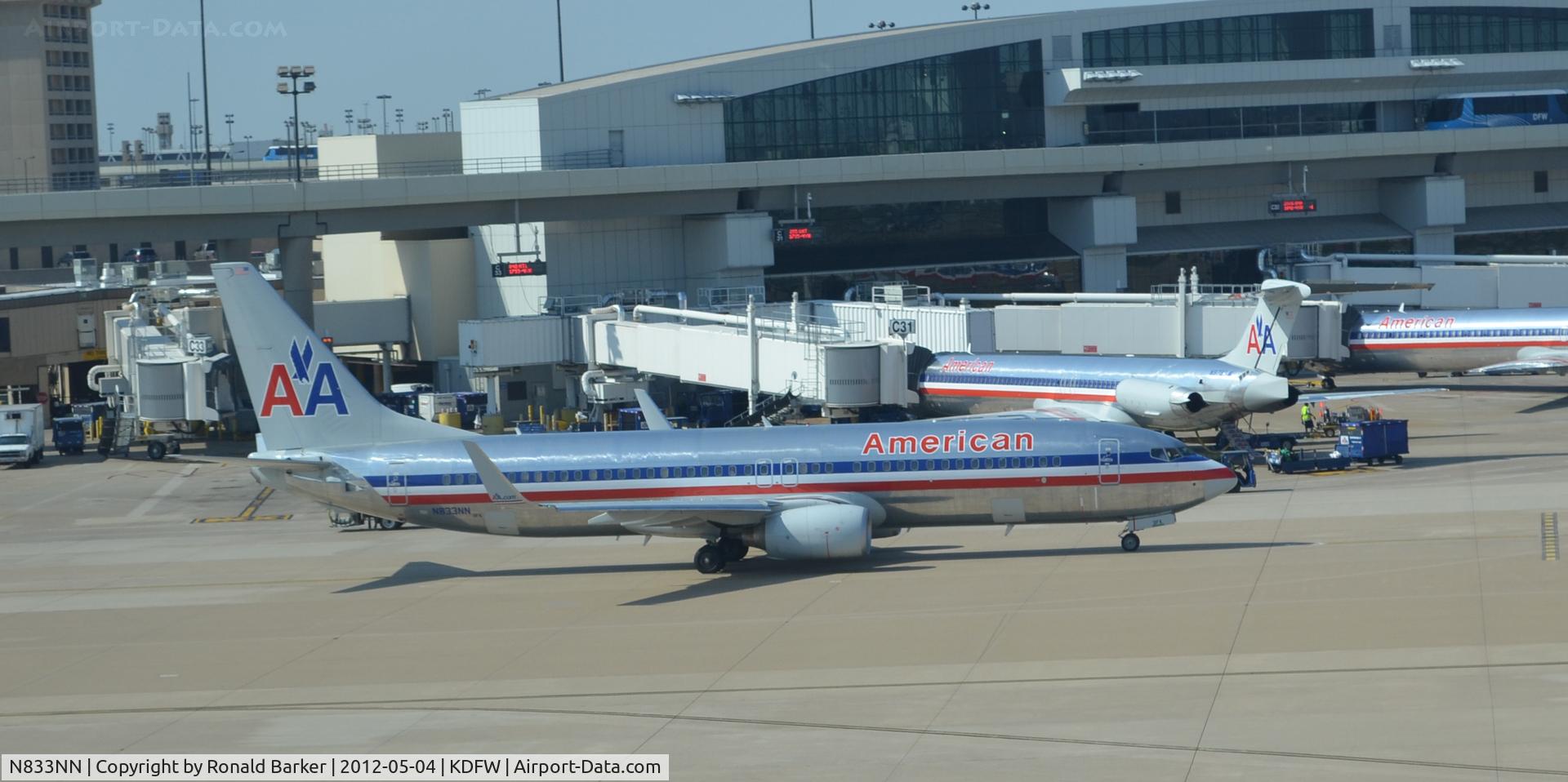 N833NN, 2010 Boeing 737-823 C/N 31093, Dallas