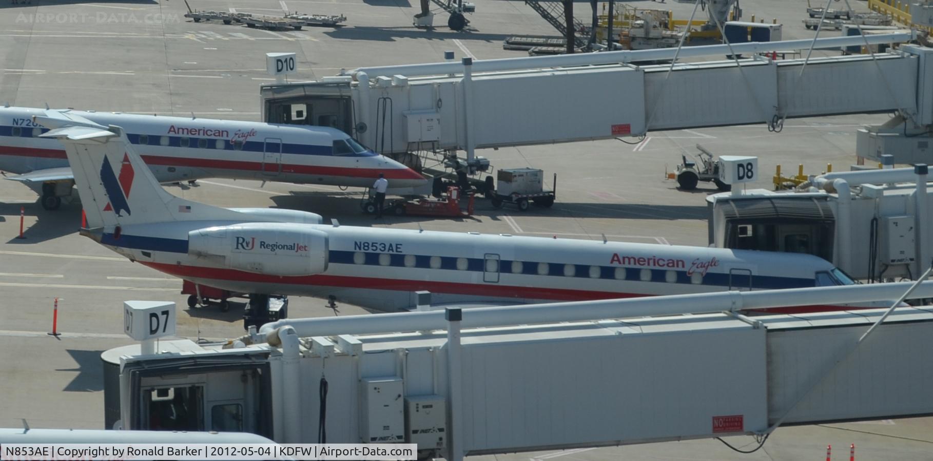 N853AE, 2003 Embraer ERJ-140LR (EMB-135KL) C/N 145742, Dallas