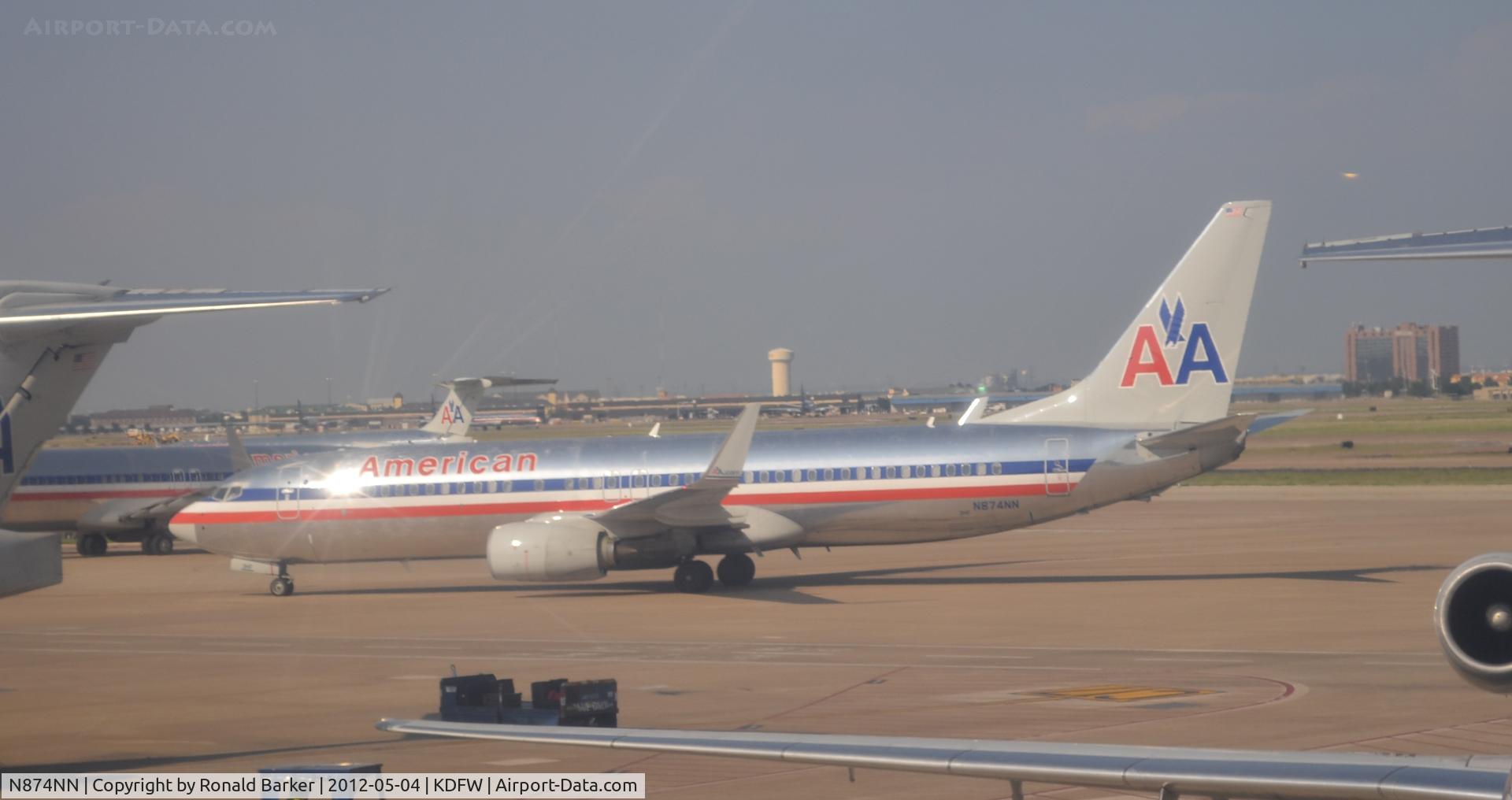 N874NN, 2011 Boeing 737-823 C/N 31129, Dallas