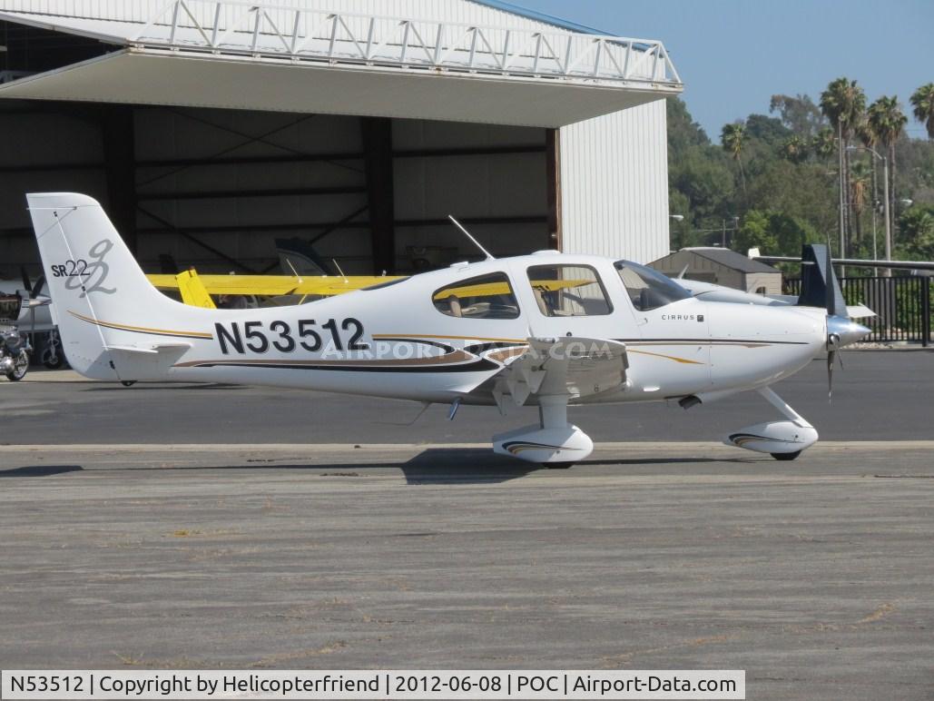 N53512, 2004 Cirrus SR22 G2 C/N 0868, Parked at Howard Aviation