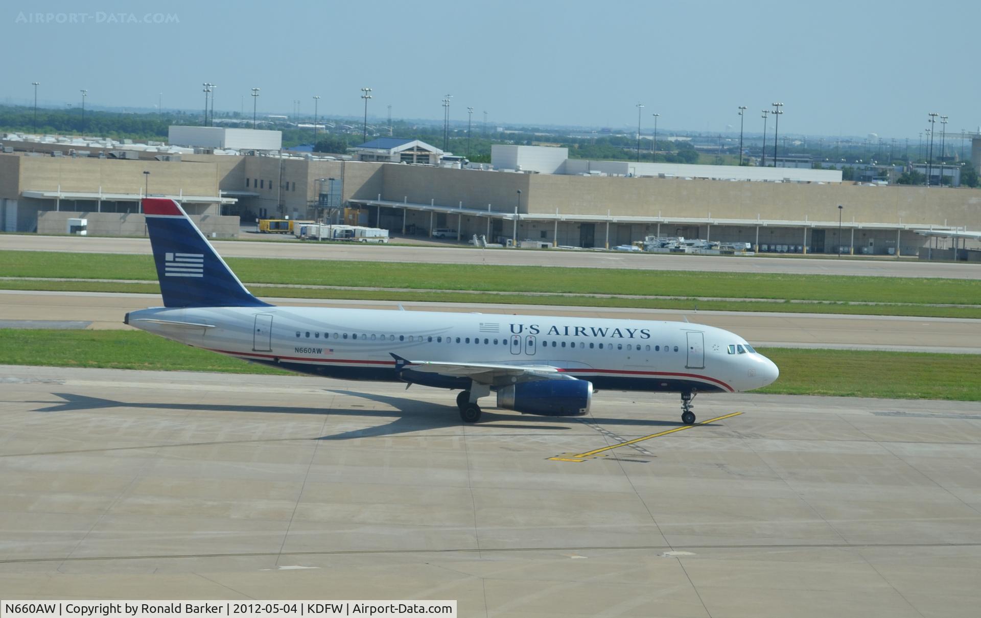 N660AW, 2000 Airbus A320-232 C/N 1234, Dallas