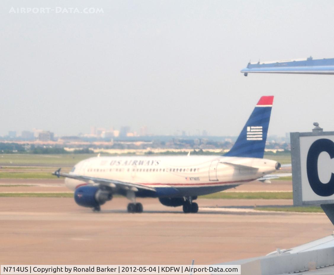 N714US, 1999 Airbus A319-112 C/N 1046, Dallas