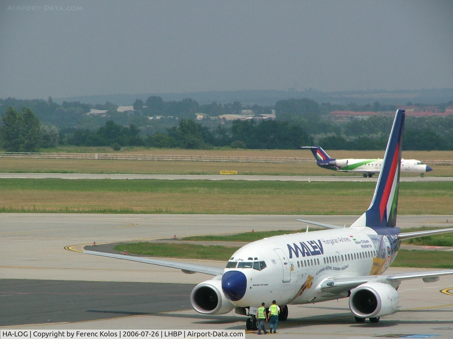 HA-LOG, 2004 Boeing 737-6Q8 C/N 28261, Ferihegy