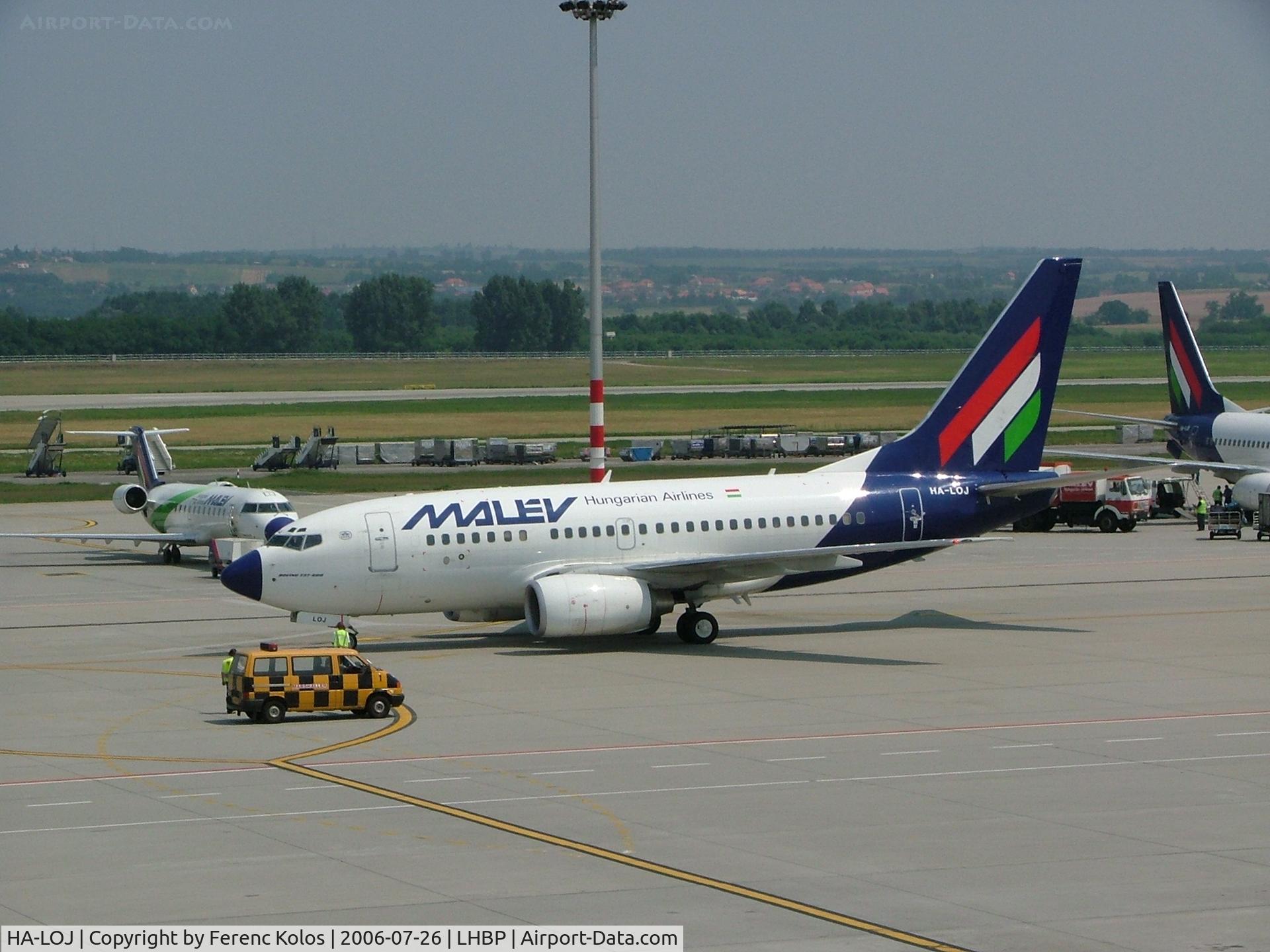 HA-LOJ, 2004 Boeing 737-6Q8 C/N 29349, Ferihegy