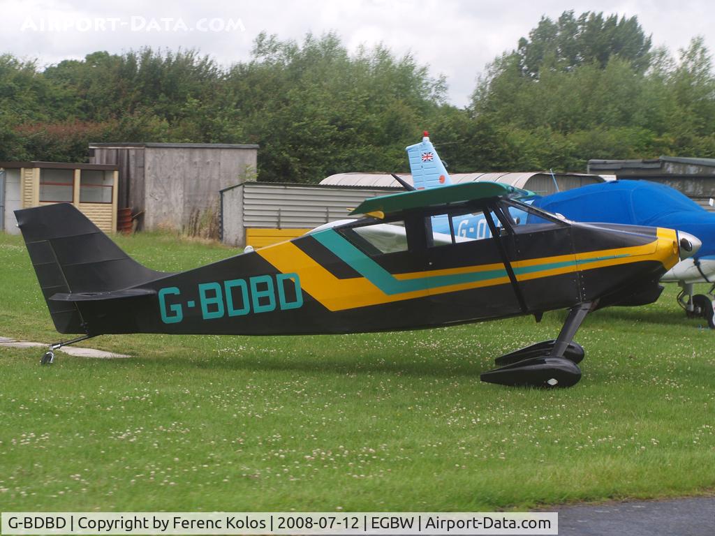 G-BDBD, 1963 Wittman W-8 Tailwind C/N 133, Wellesbourne