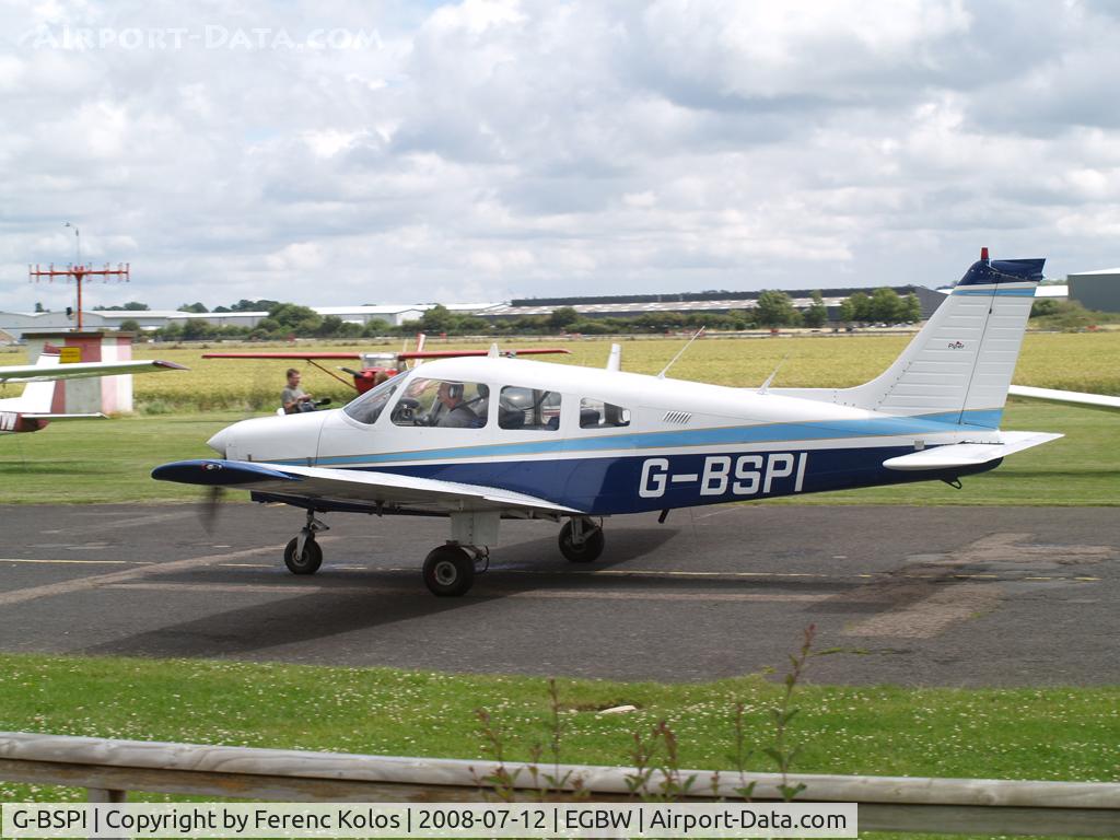 G-BSPI, 1981 Piper PA-28-161 C/N 28-8116025, Wellesbourne