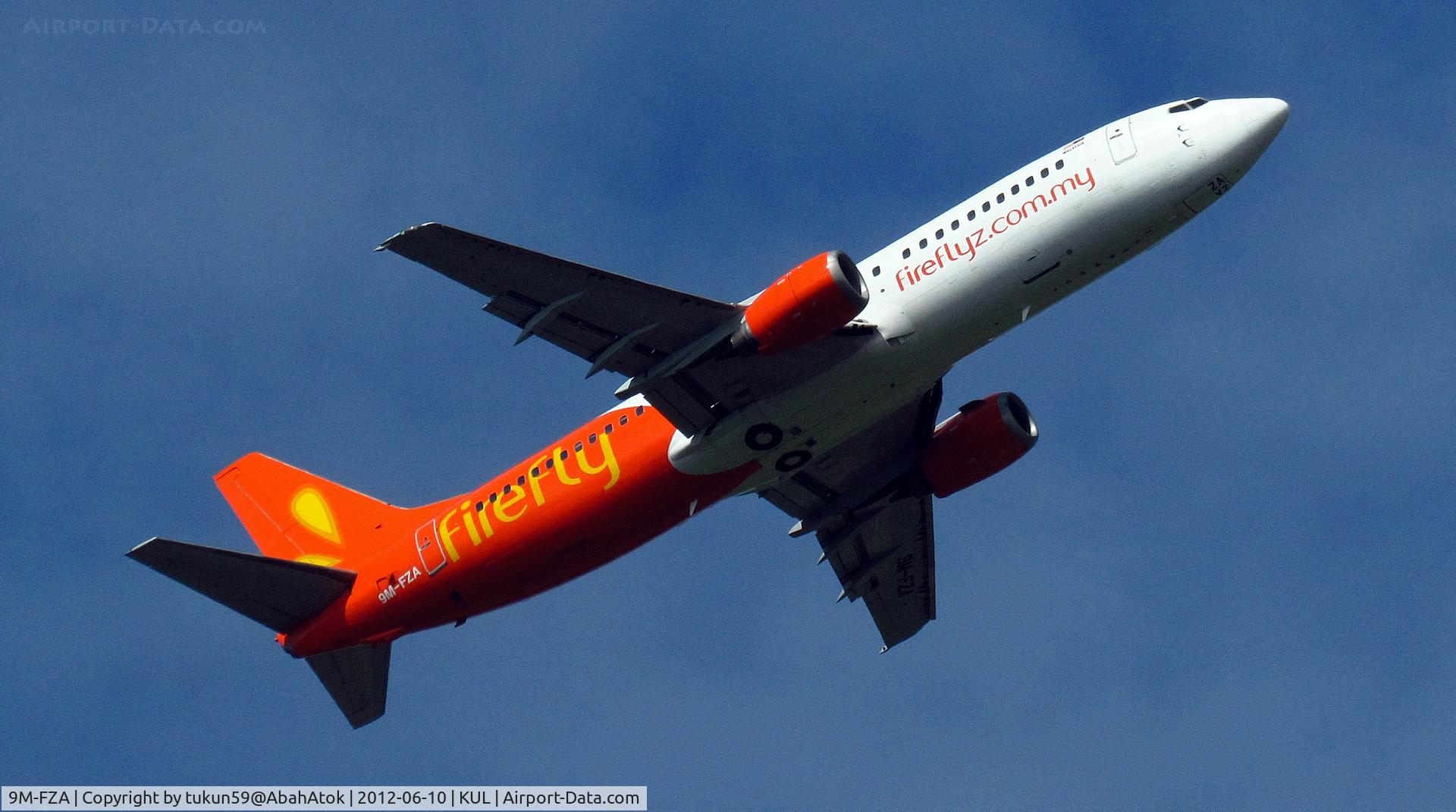 9M-FZA, 1992 Boeing 737-430 C/N 27001, Firefly