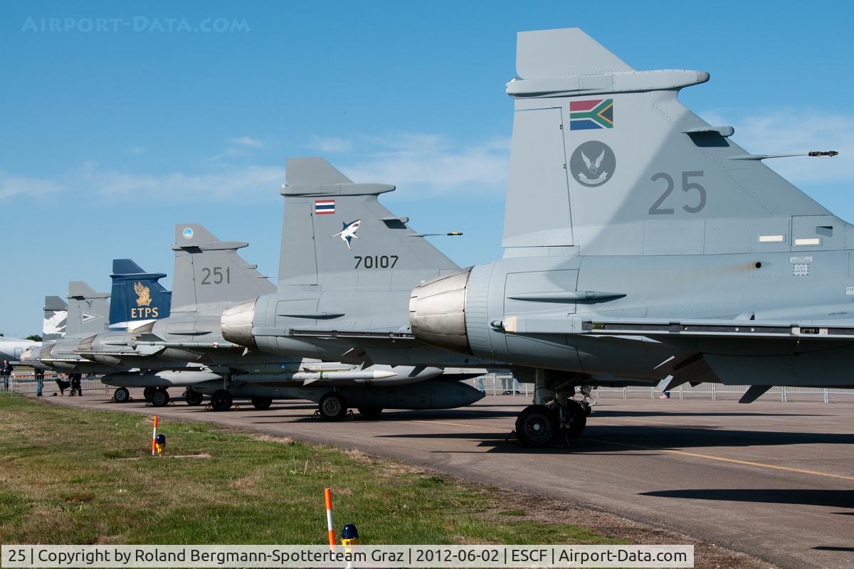 25, Saab JAS-39C Gripen C/N 392116, South African Air Force Saab 39 Gripen