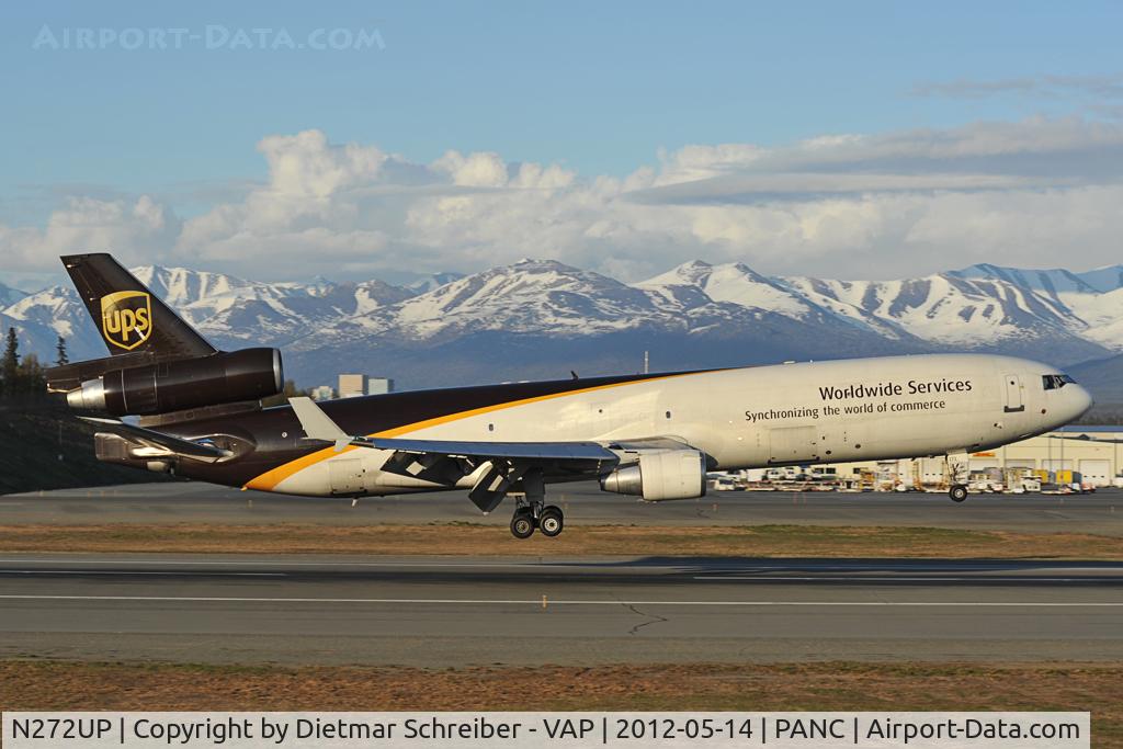 N272UP, 1993 McDonnell Douglas MD-11 C/N 48571, UPS MD11