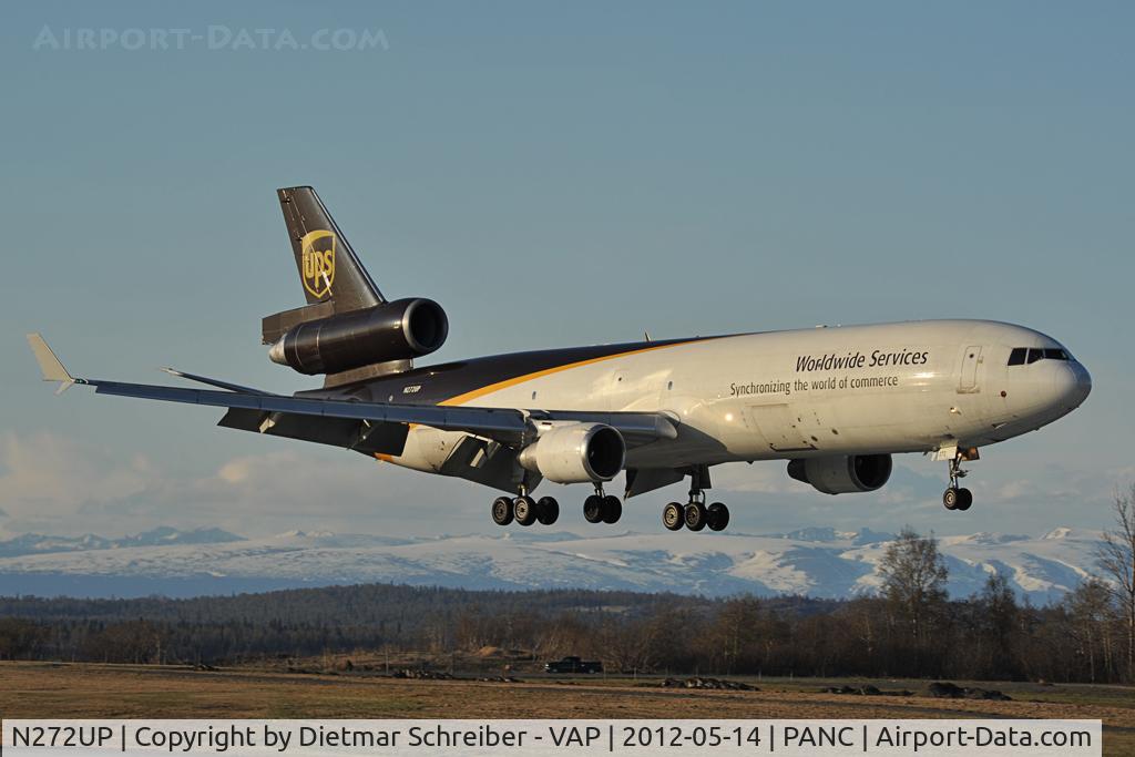 N272UP, 1993 McDonnell Douglas MD-11 C/N 48571, UPS MD11