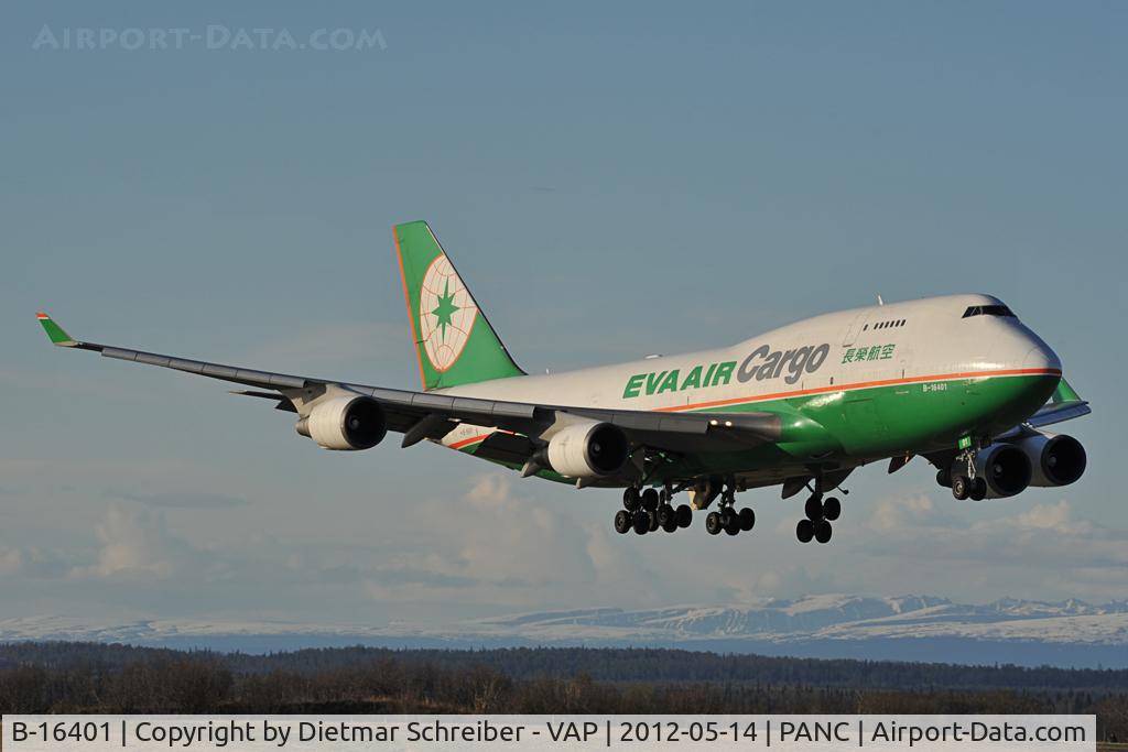B-16401, 1992 Boeing 747-45EBD(SF) C/N 27062, Eva Air Boeing 747-400