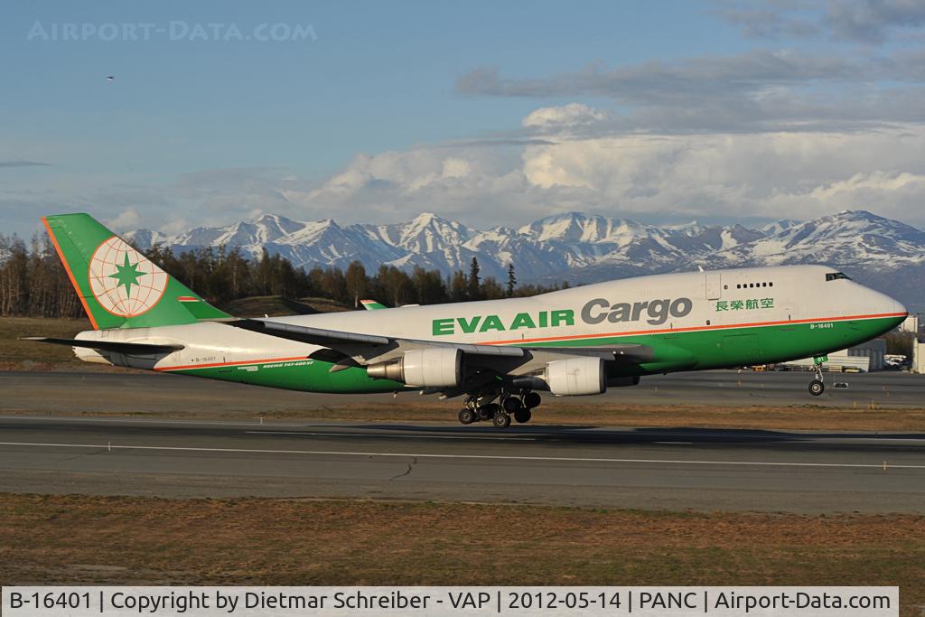 B-16401, 1992 Boeing 747-45EBD(SF) C/N 27062, Eva Air Boeing 747-400