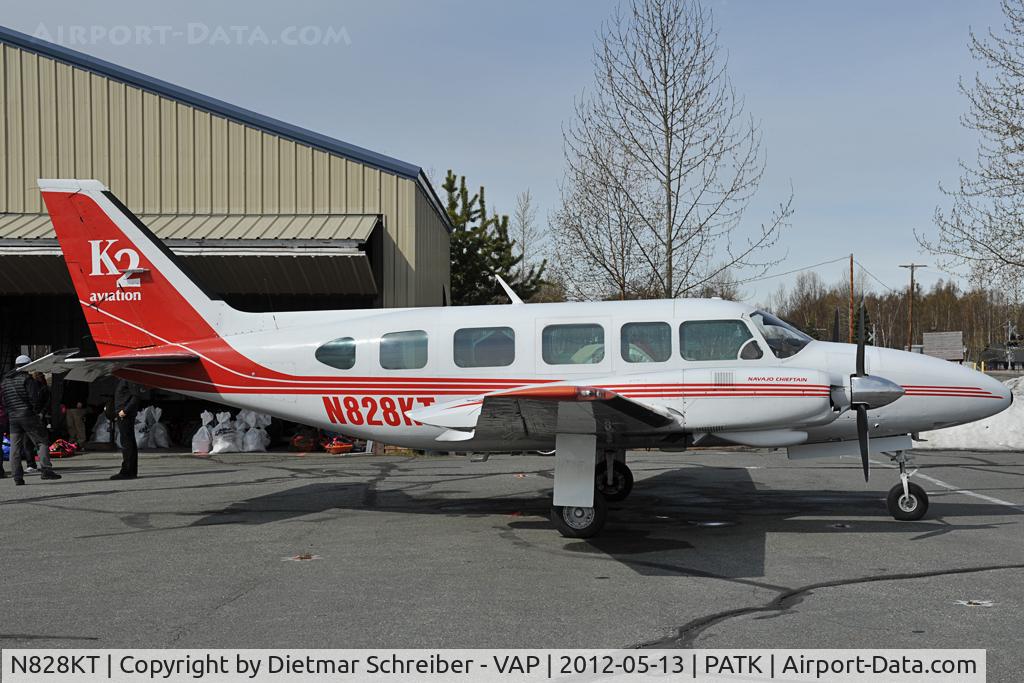 N828KT, 1980 Piper PA-31-350 Chieftain C/N 318052098, K2 Aviation Piper 31