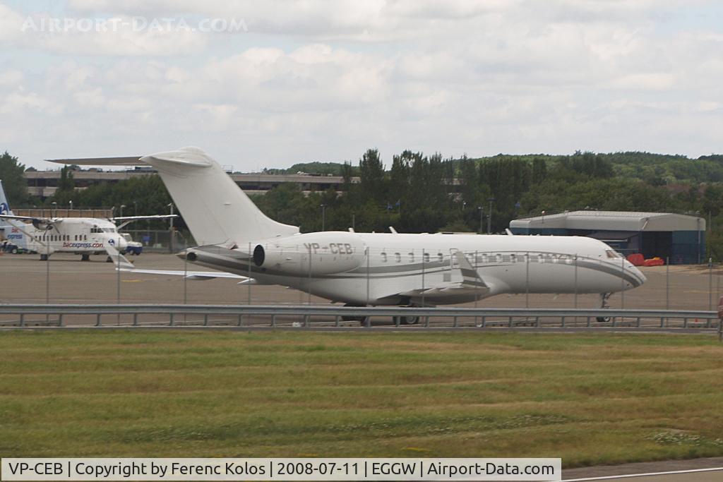 VP-CEB, 2001 Bombardier BD-700-1A10 Global Express C/N 9083, Luton