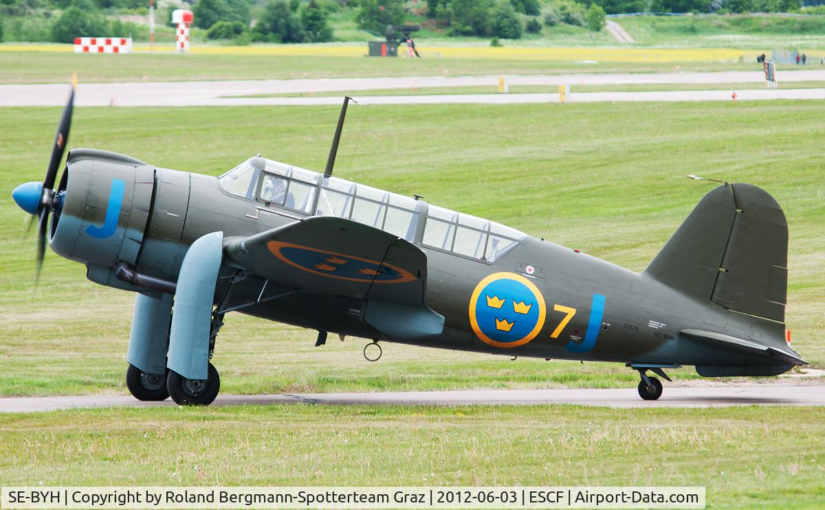 SE-BYH, 1943 Saab B17A C/N 17239, Saab B17A