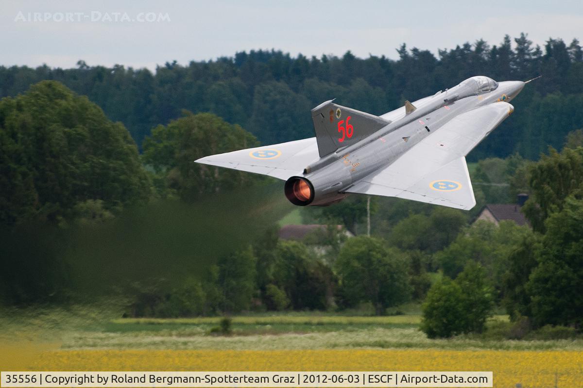 35556, 1969 Saab J-35J Draken C/N 35-556, Saab Draken