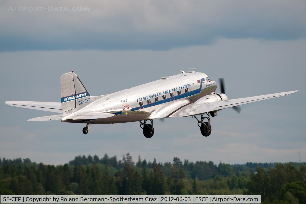SE-CFP, 1943 Douglas DC-3C (C-47A-60-DL) C/N 13883, Douglas DC-3