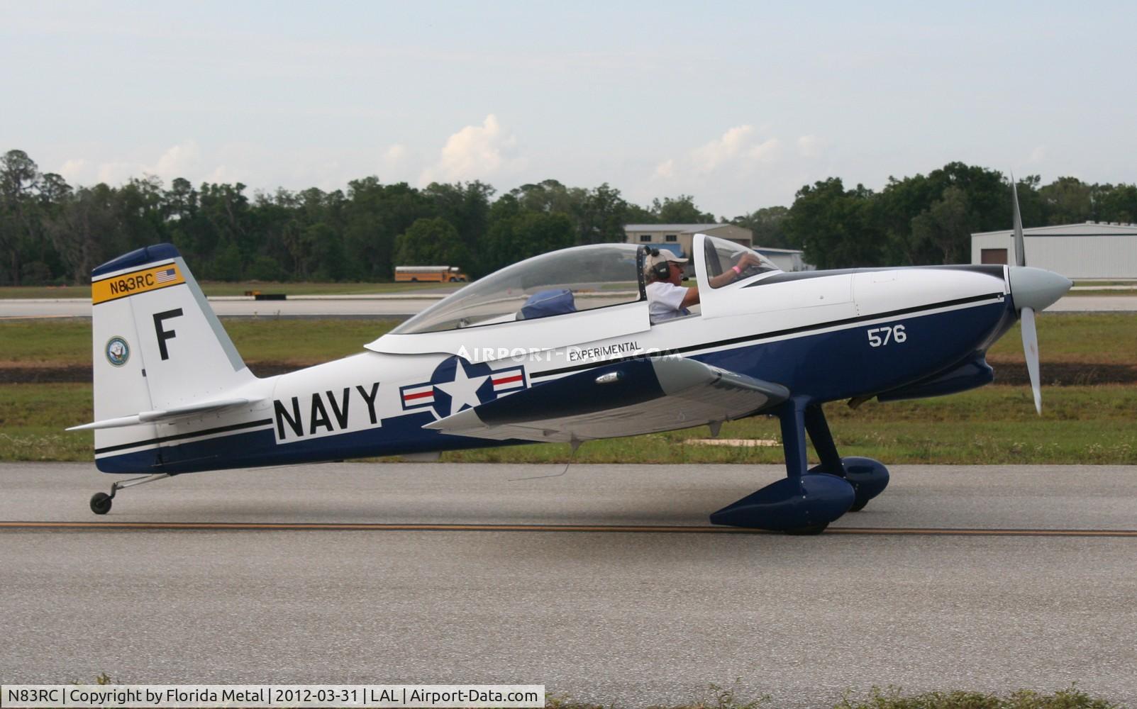 N83RC, Vans RV-8 C/N 81883, Vans RV-8