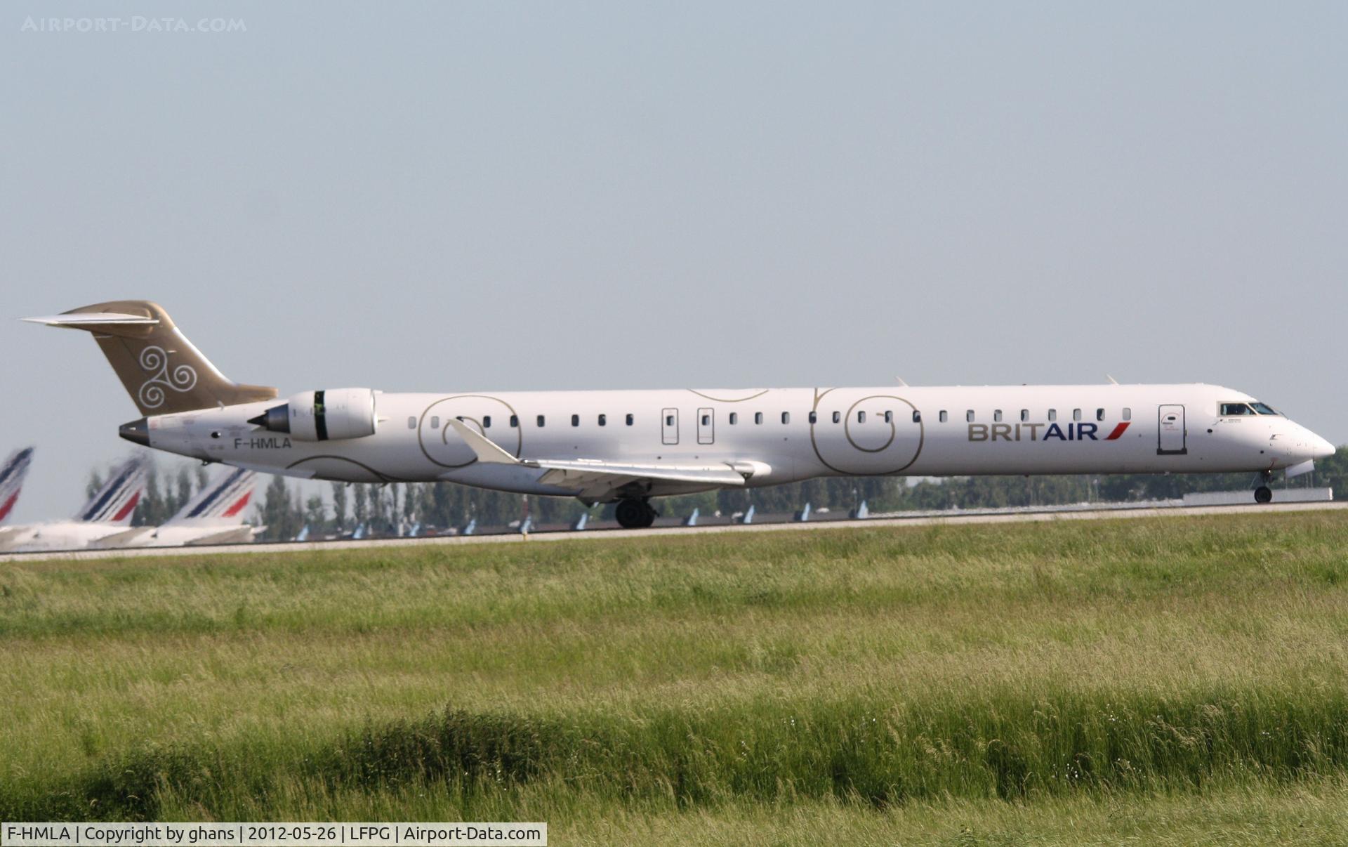 F-HMLA, 2010 Bombardier CRJ-1000EL NG (CL-600-2E25) C/N 19004, Special colors